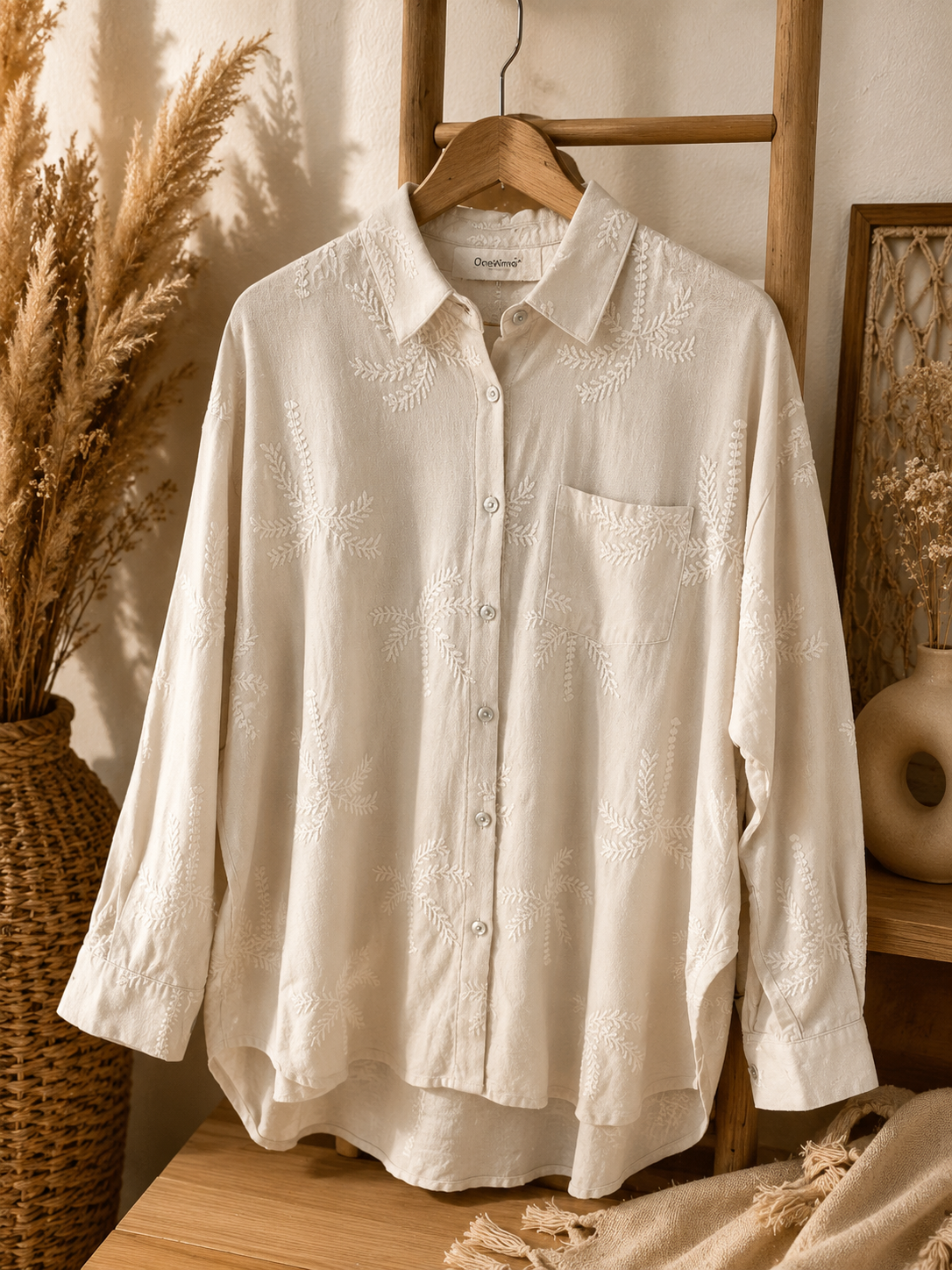 Chemise palmier