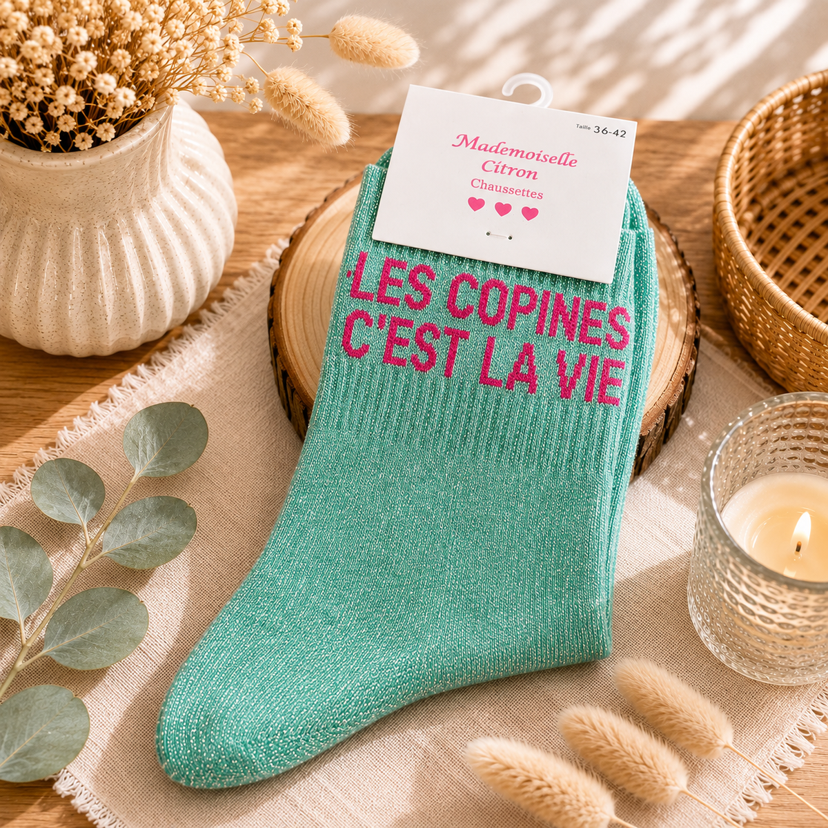 Paire chaussettes