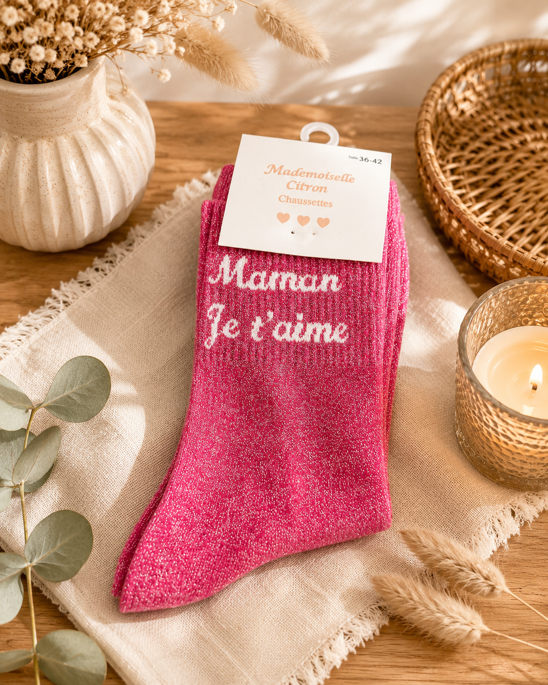 Paire chaussettes