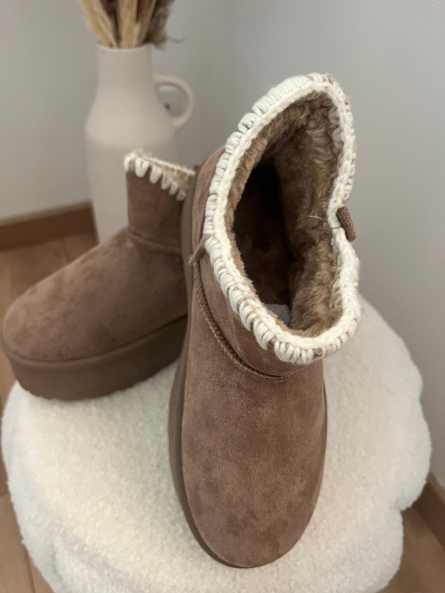 Bottine taupe