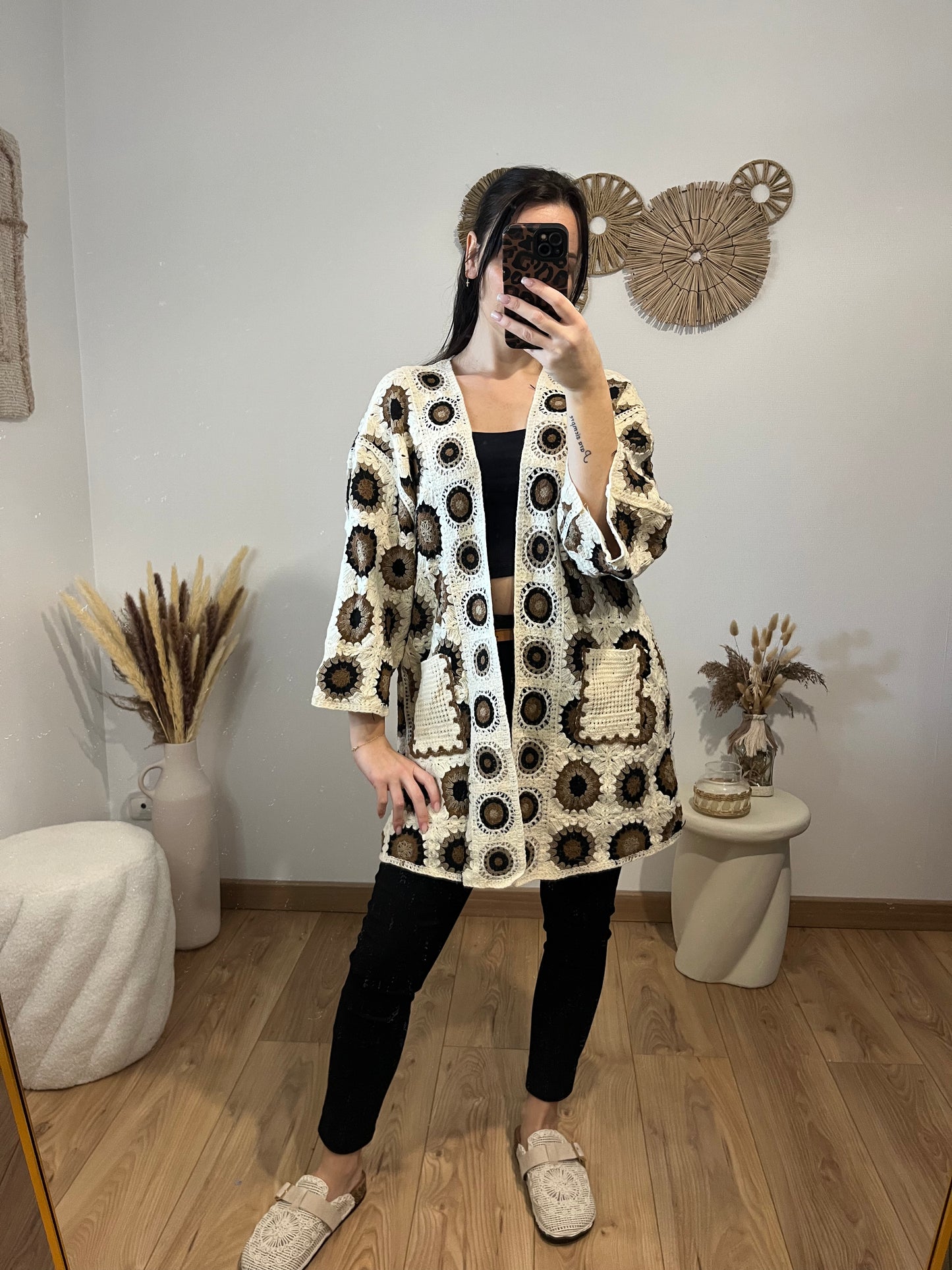 Cardigan marron