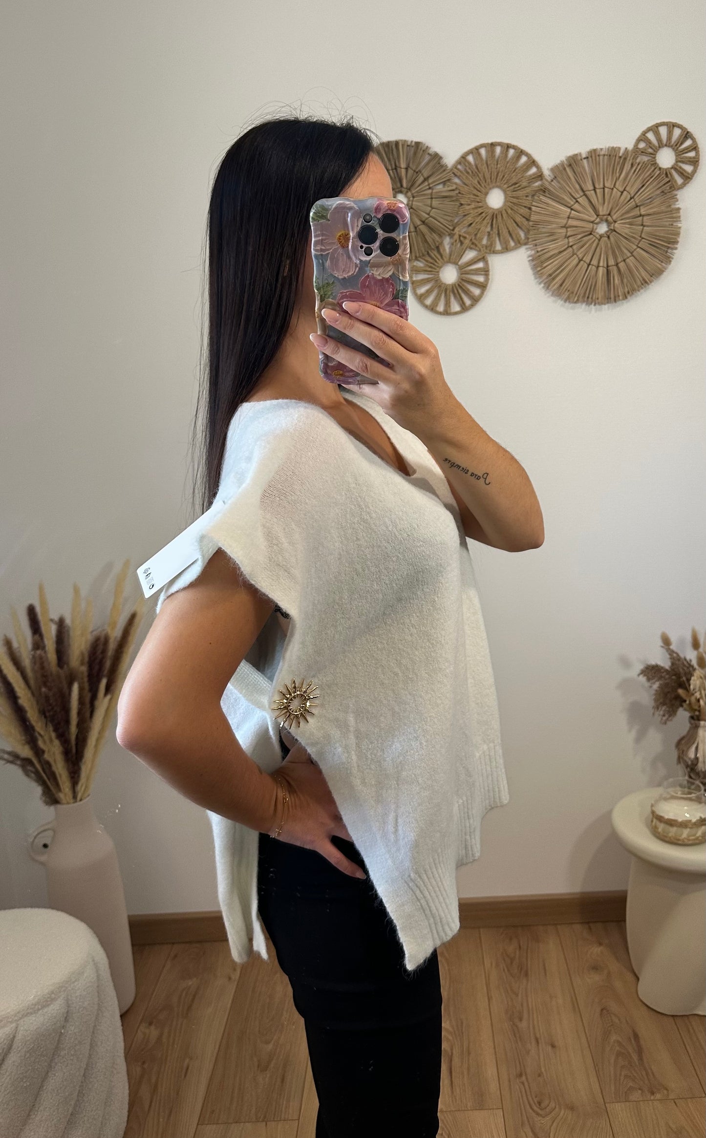 Pull sans manche