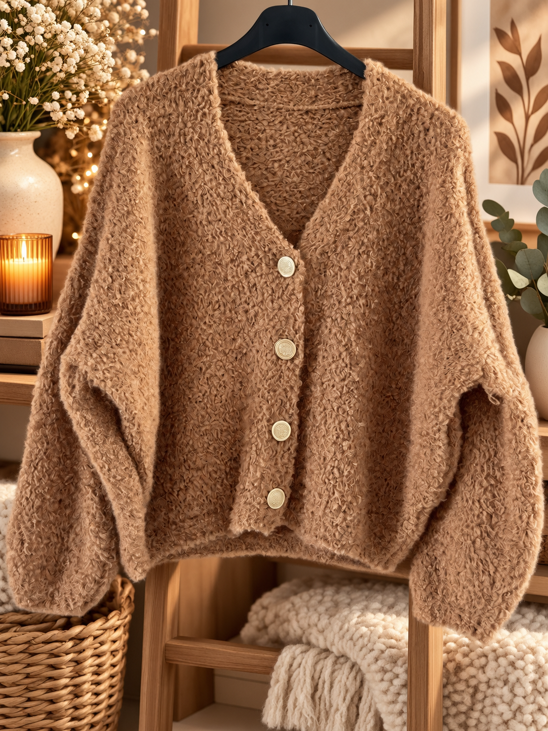 Gilet camel