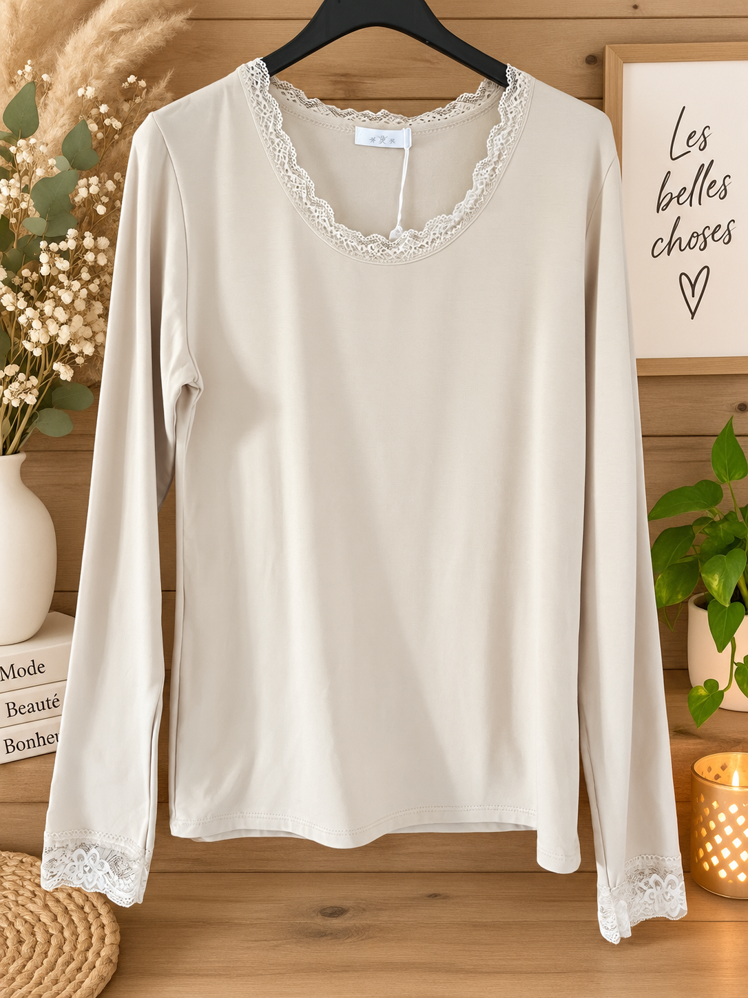 Top beige