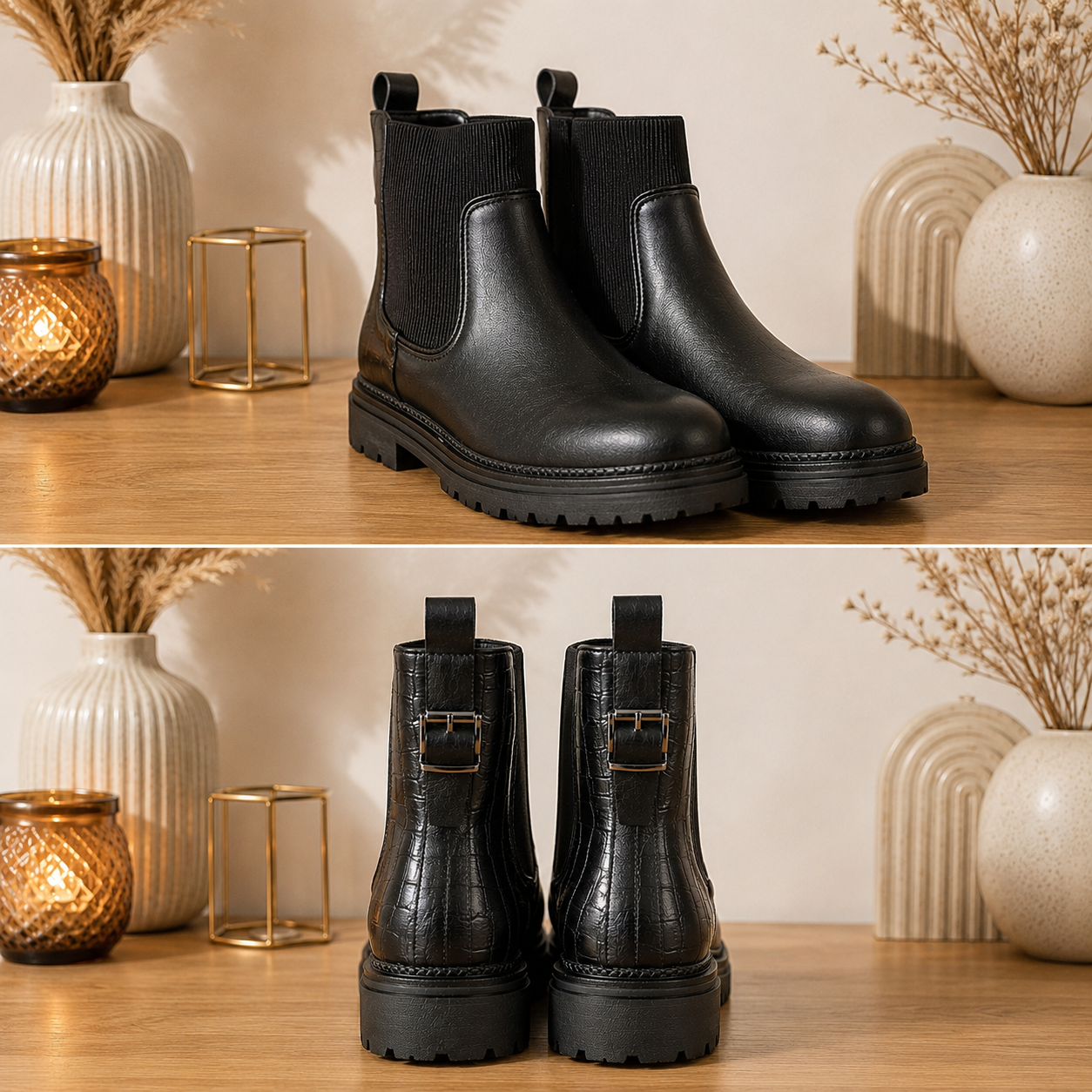 Bottines Chelsea noir