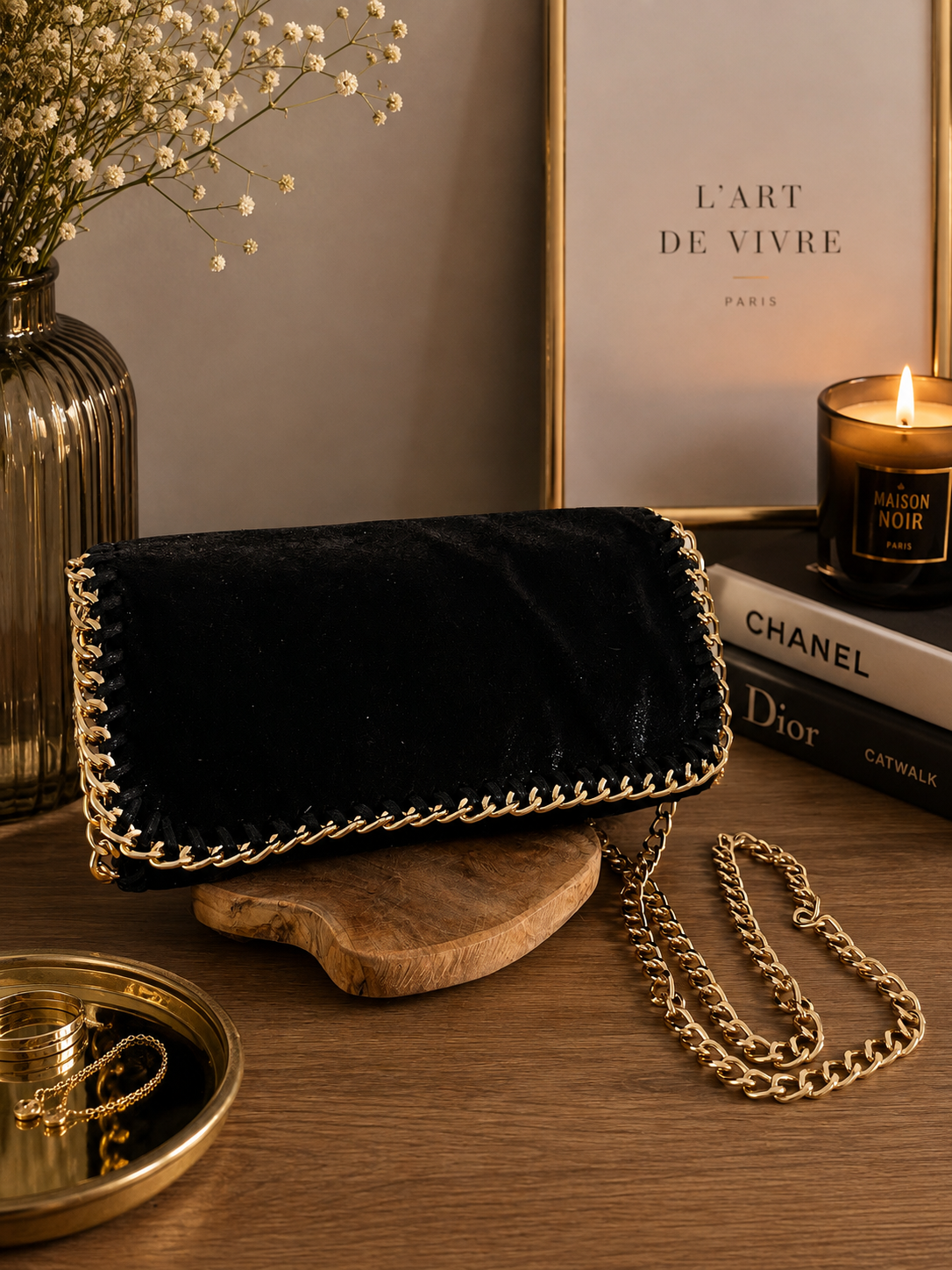 Sac à main noire