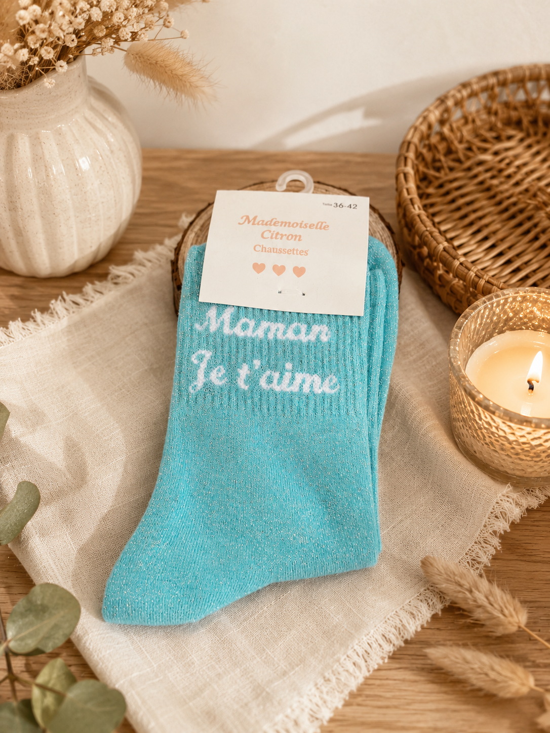 Paire chaussettes