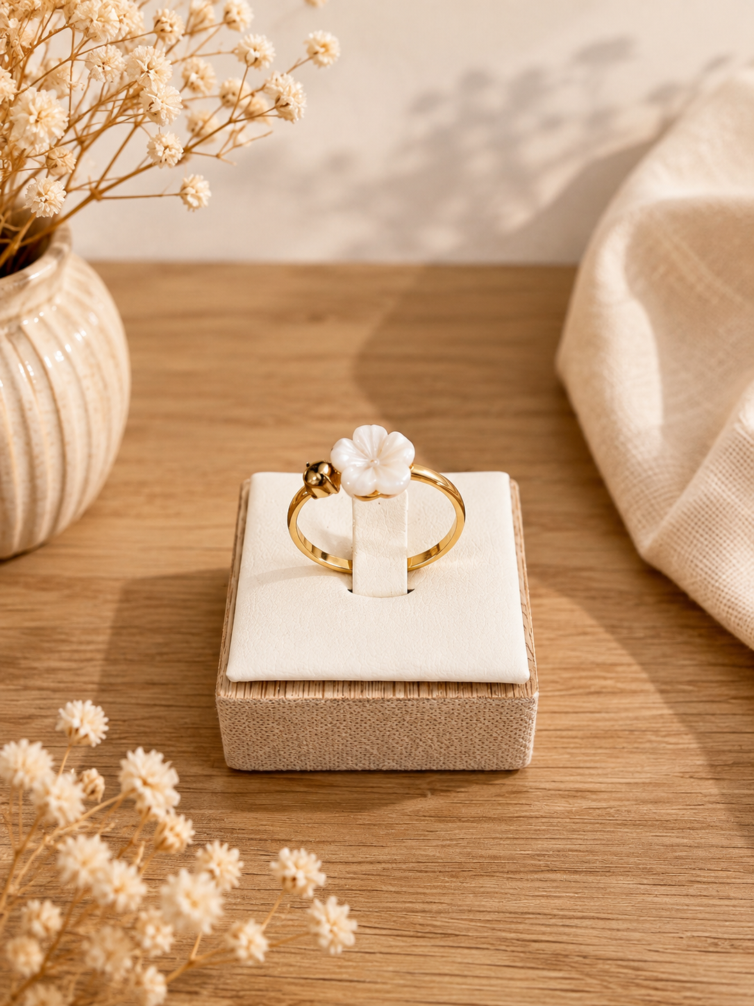Bague fleur