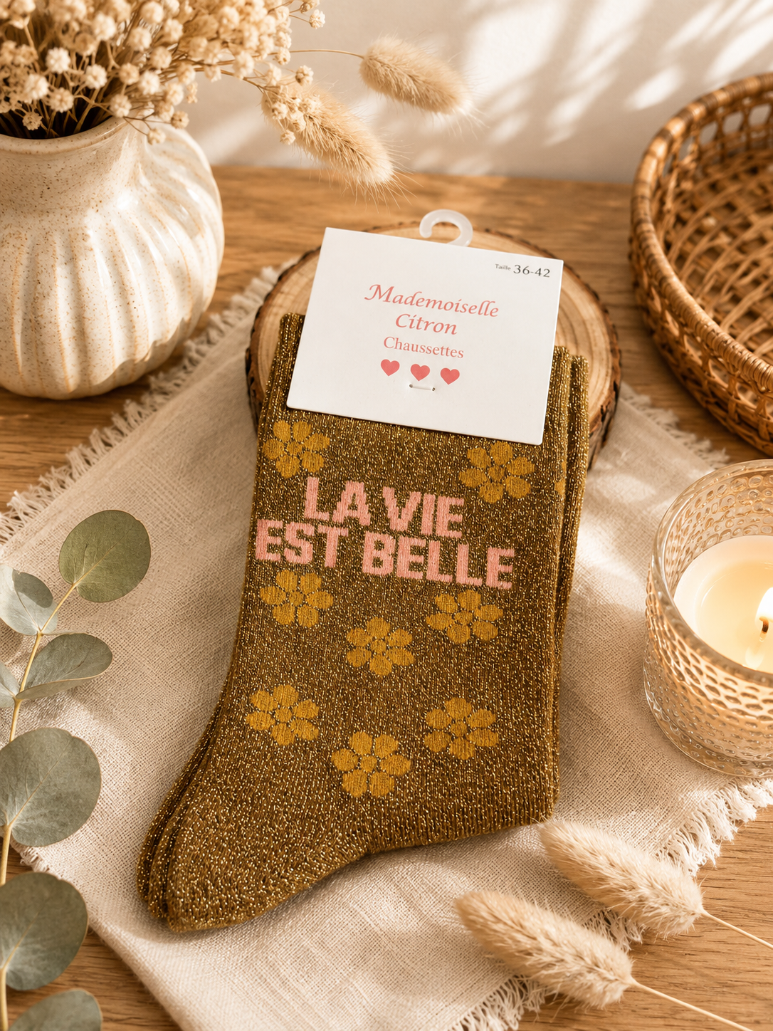 Paire chaussettes