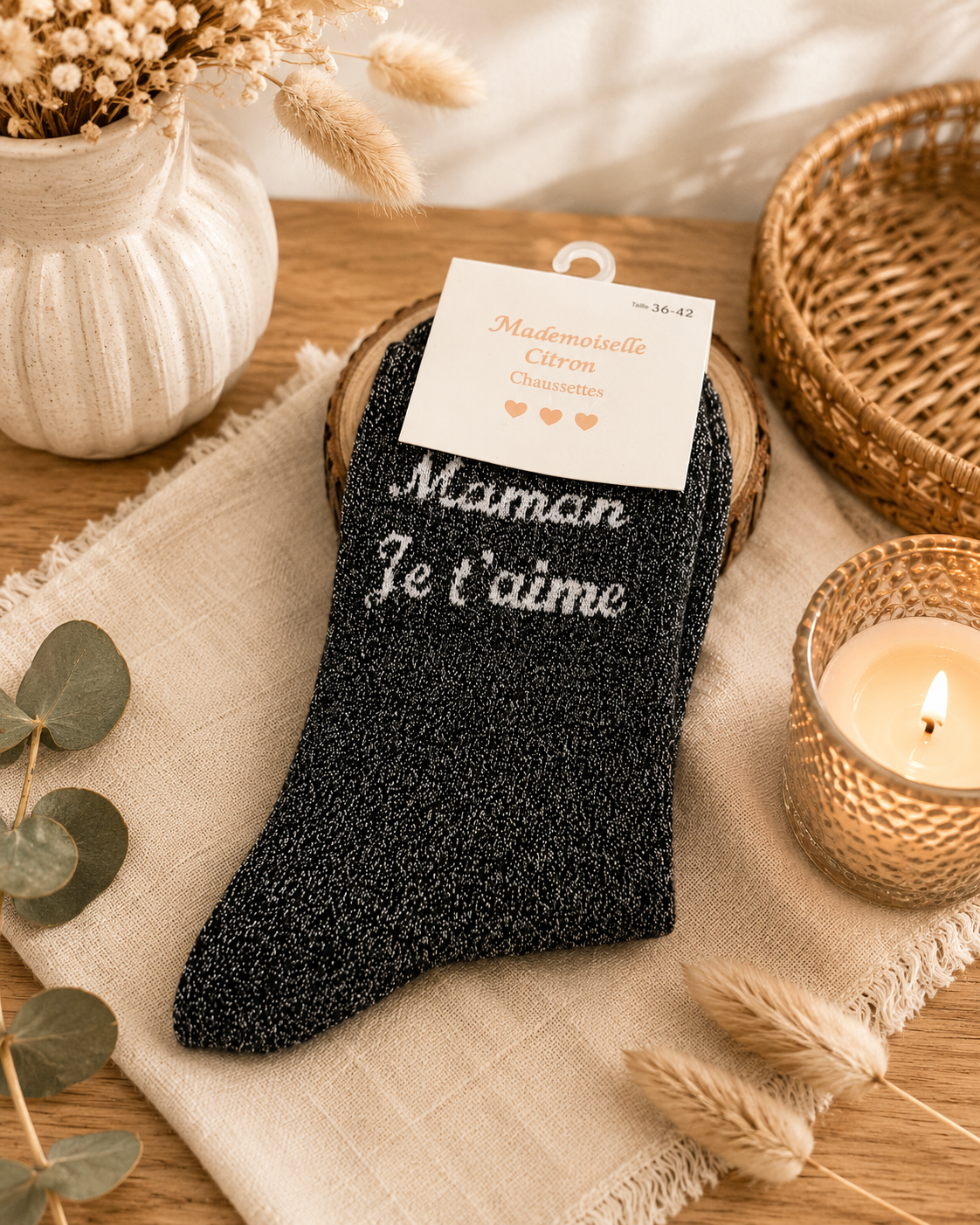 Paire chaussettes