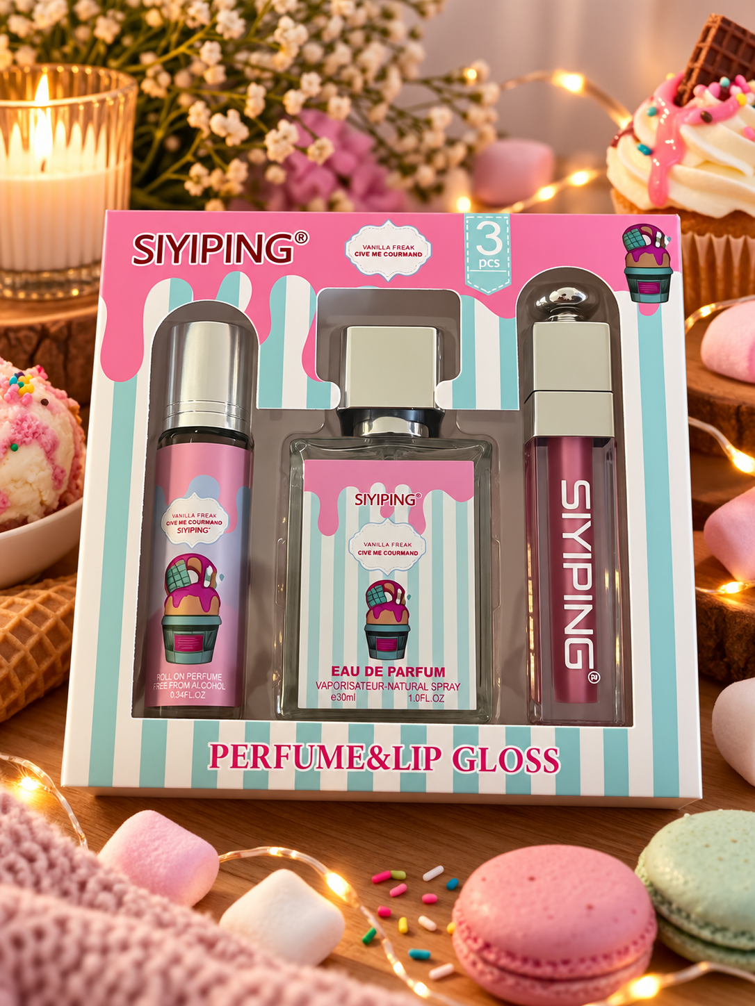 Coffret Parfum & Gloss Vanille