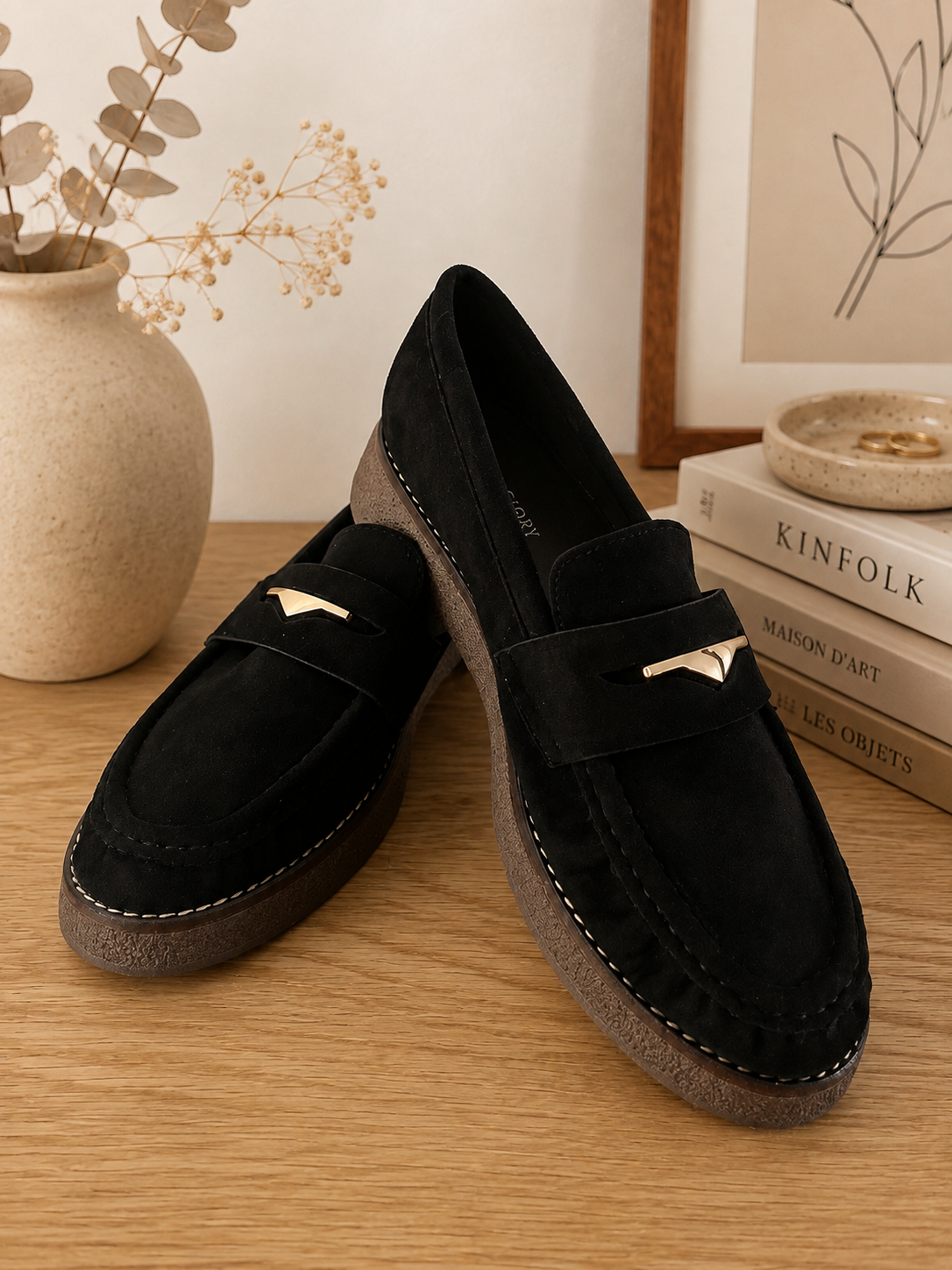 Mocassins noirs