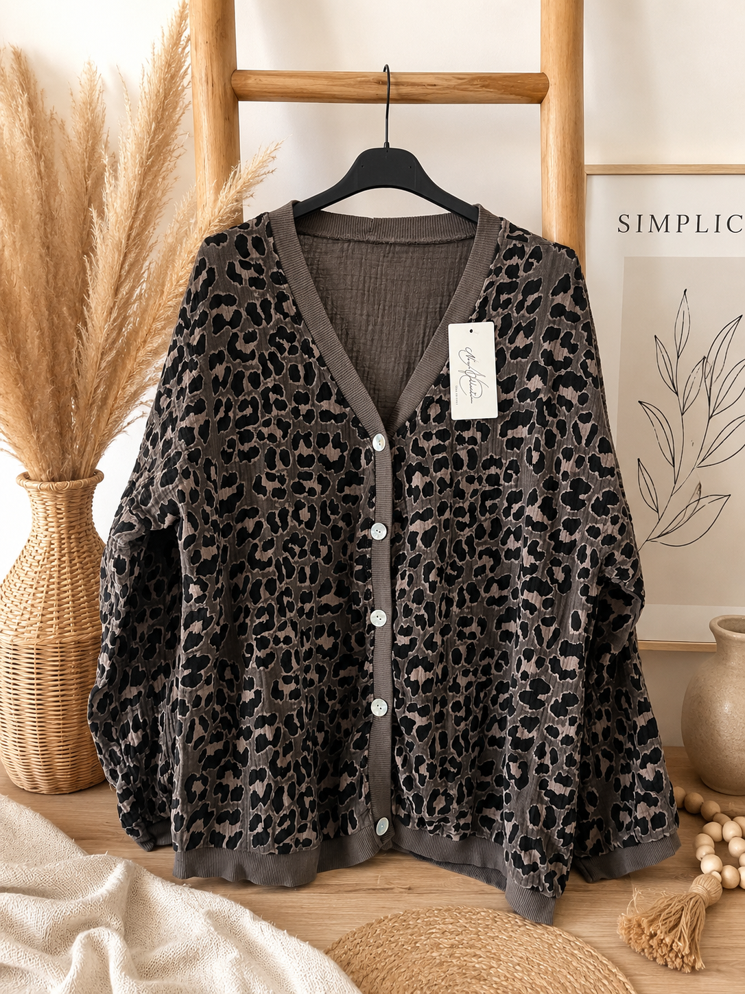 Gilet léopard