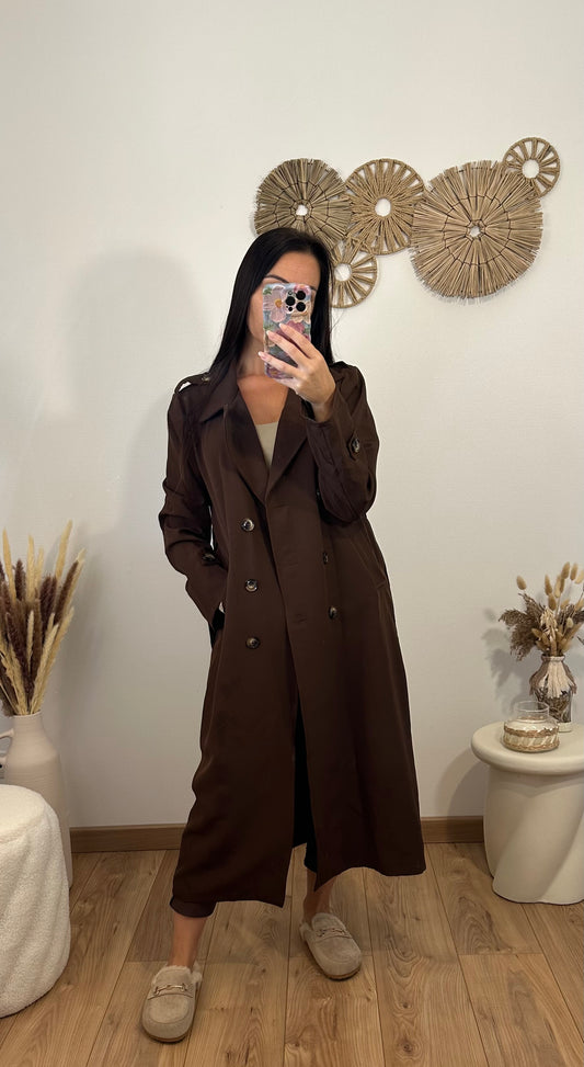 Trench chocolat
