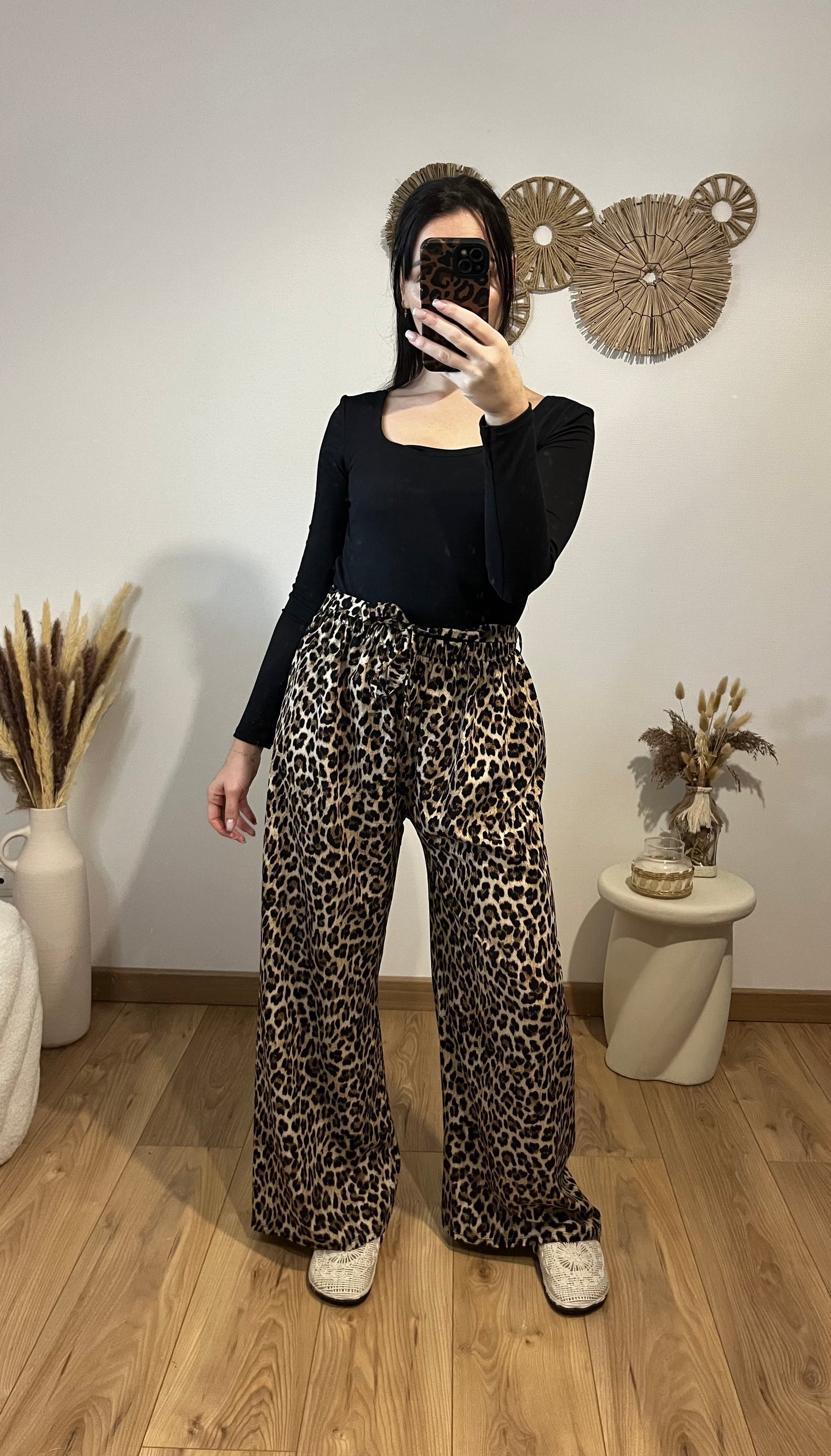 Pantalon léopard
