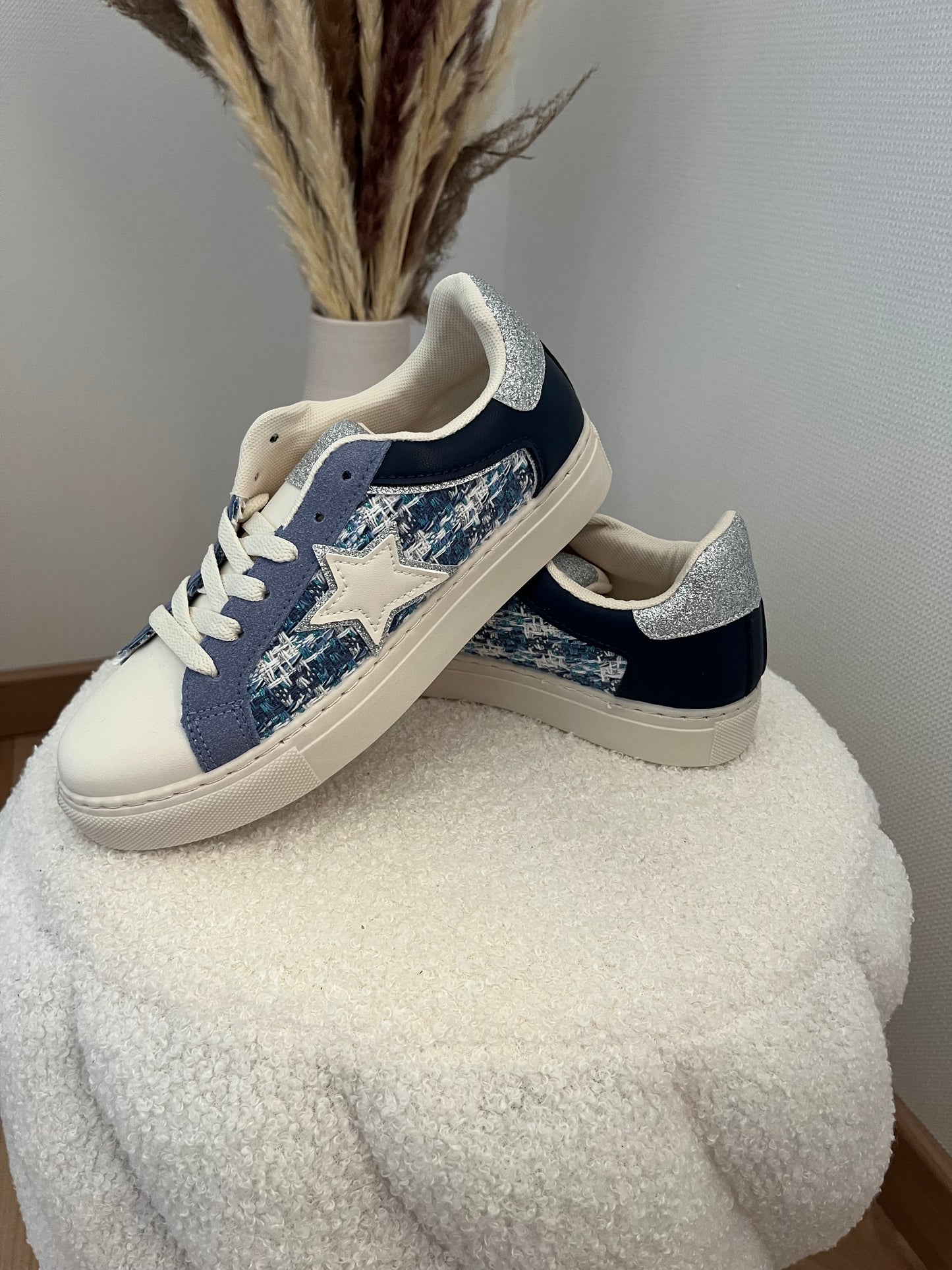 Basket étoile bleu