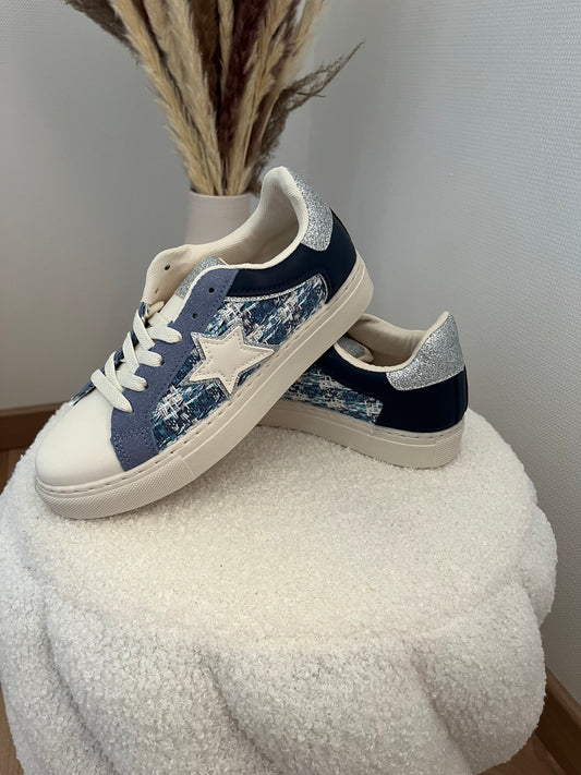 Basket étoile bleu