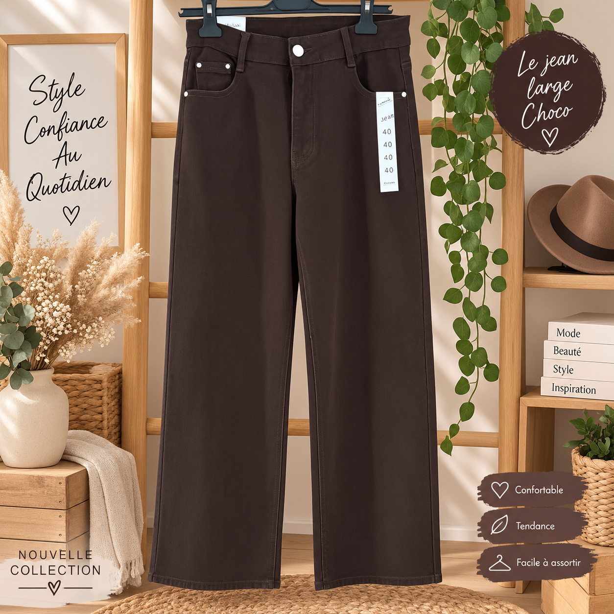 Jeans choco
