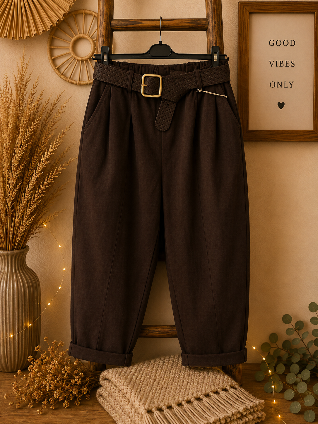 Pantalon marron