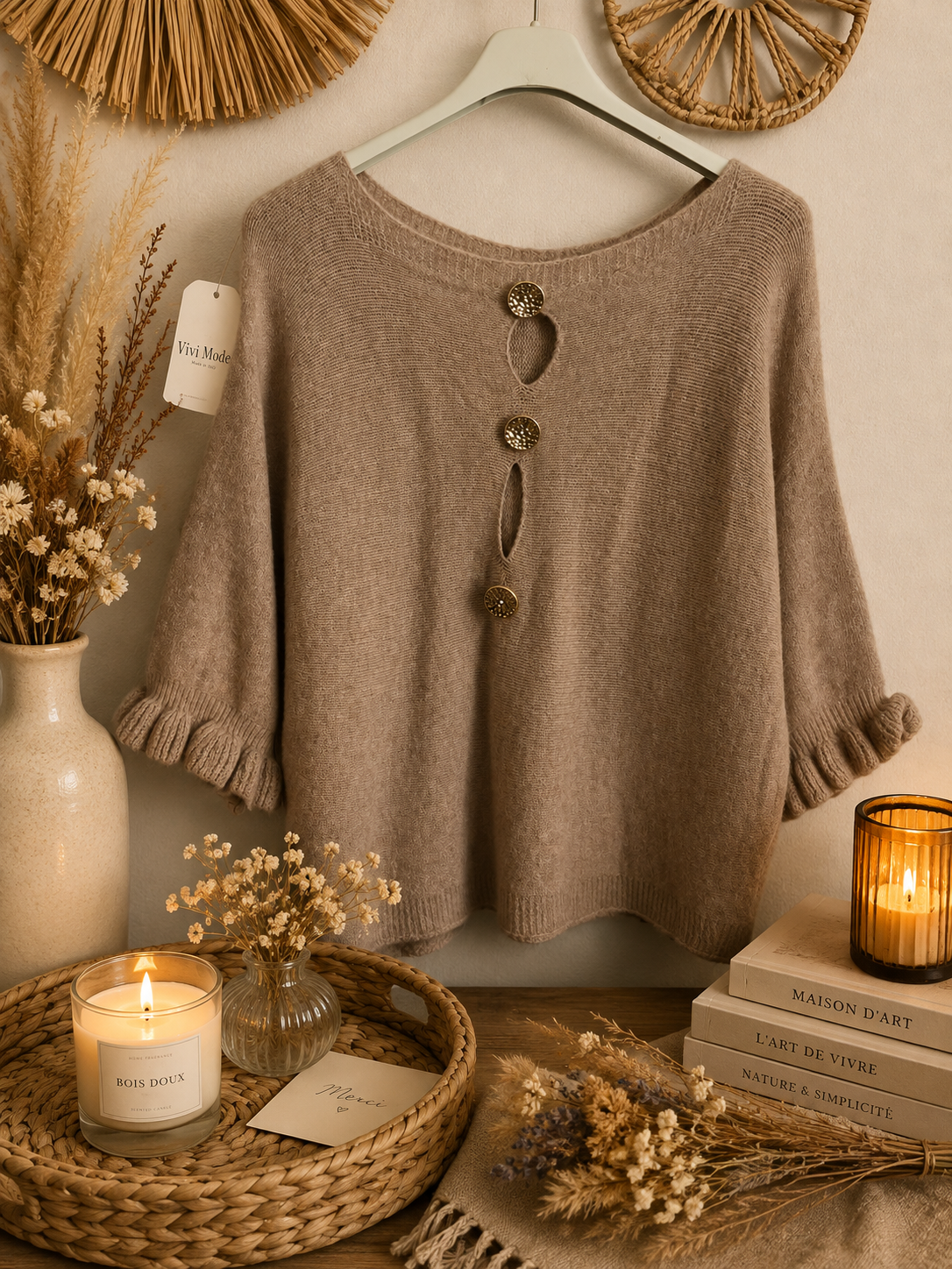 Pull beige