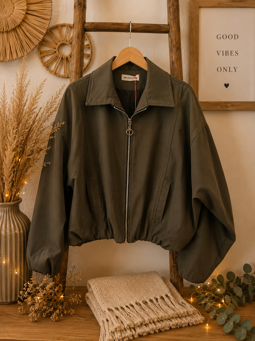 Veste Bombers kaki