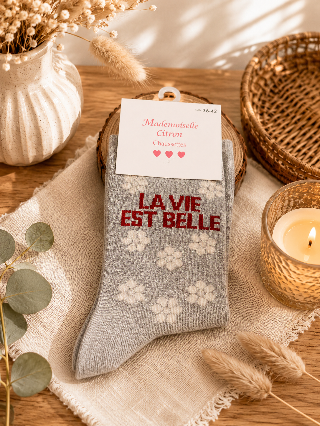 Paire chaussettes
