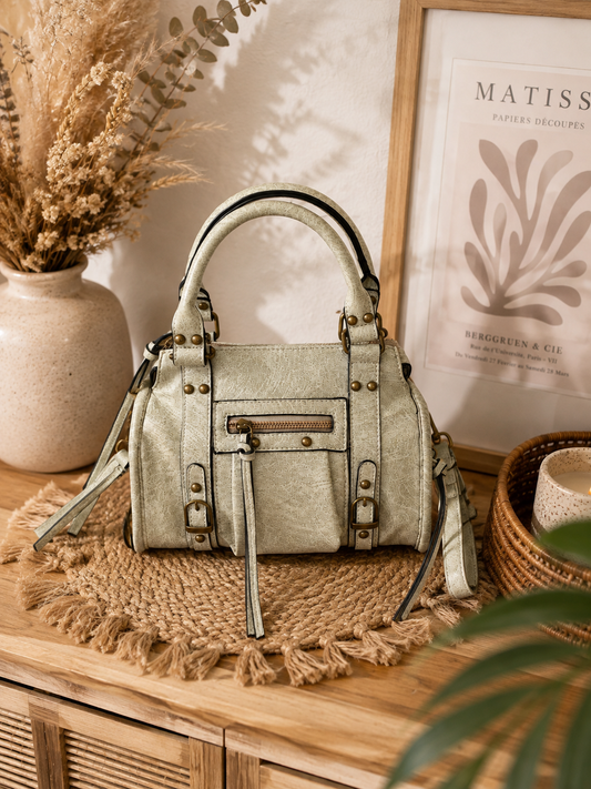 Sac à main vert pastel