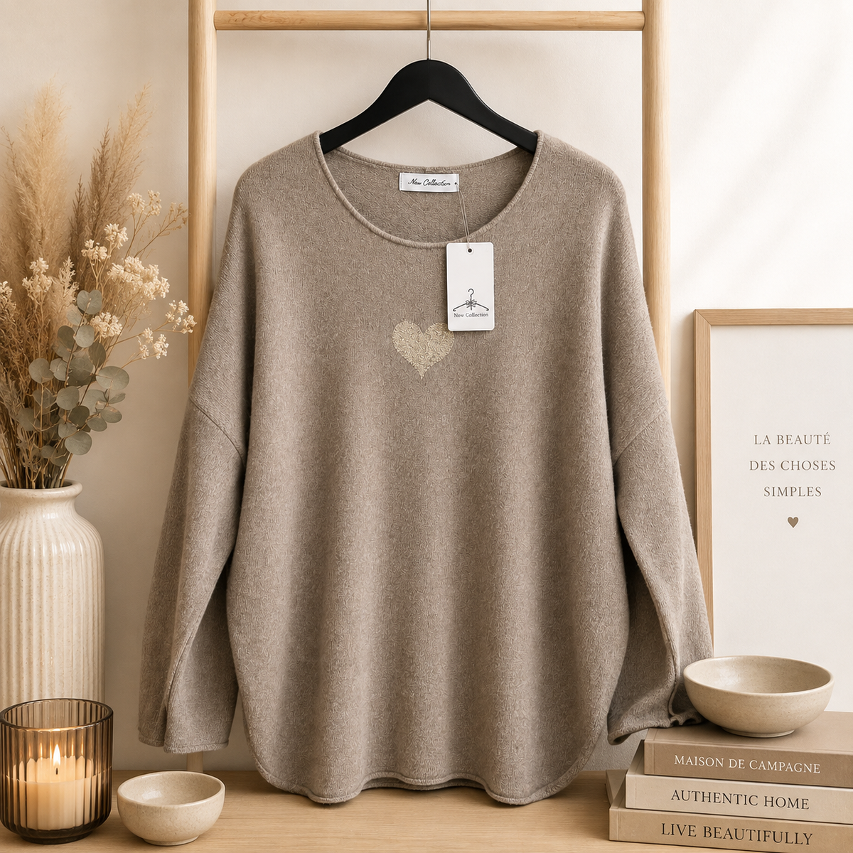 Pull beige