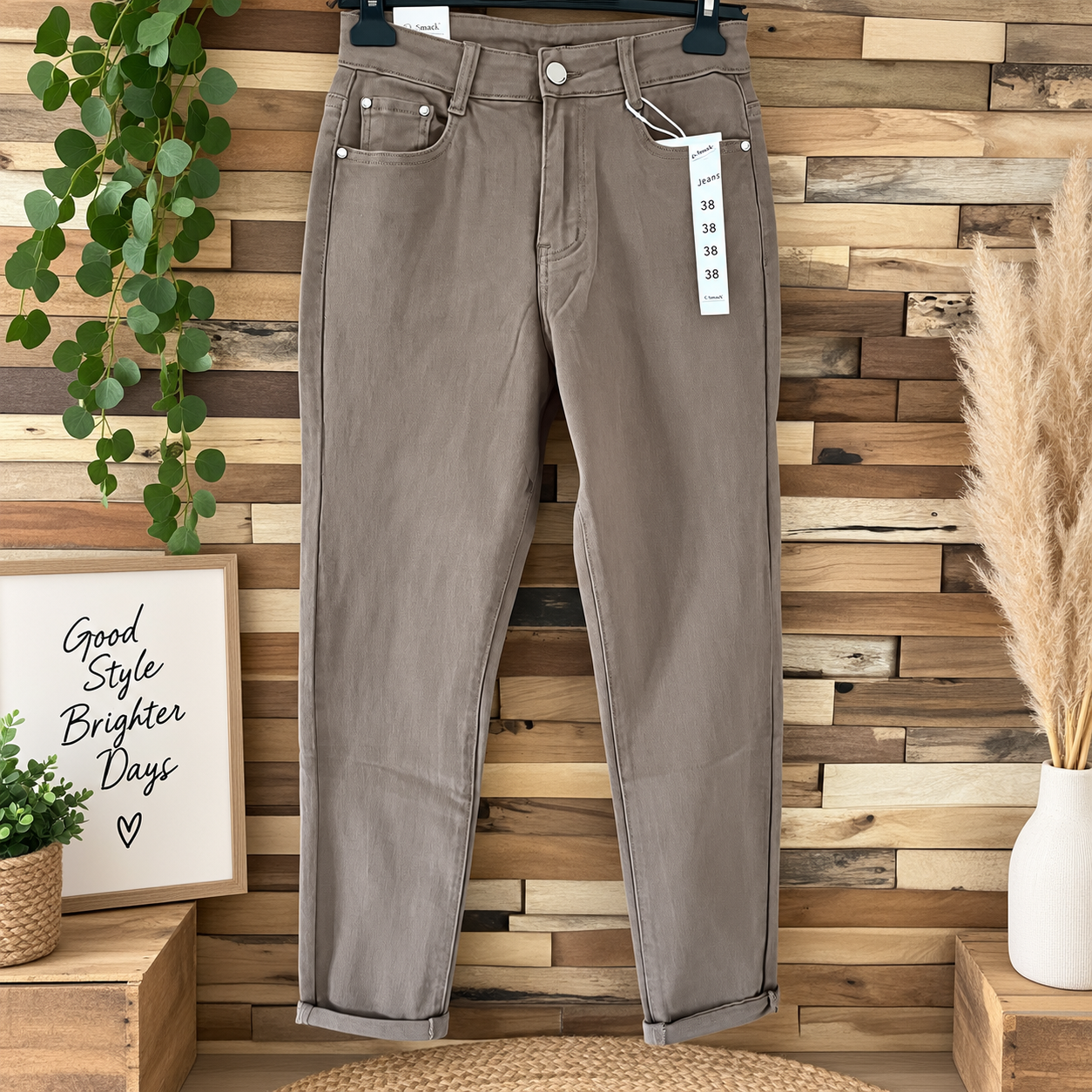 Jeans taupe
