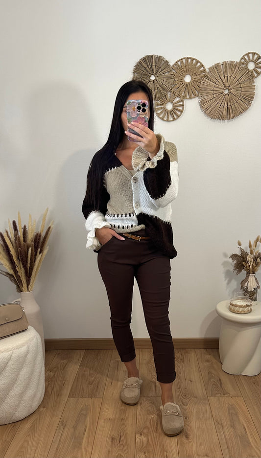 Pantalon marron