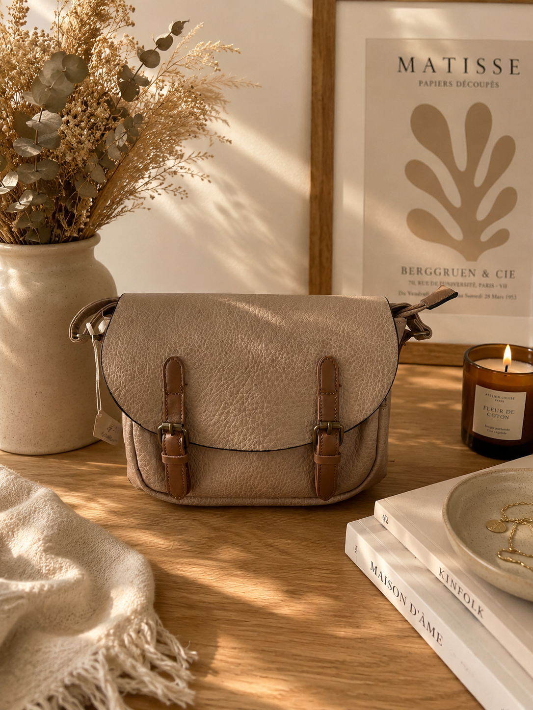 Sac à main Taupe