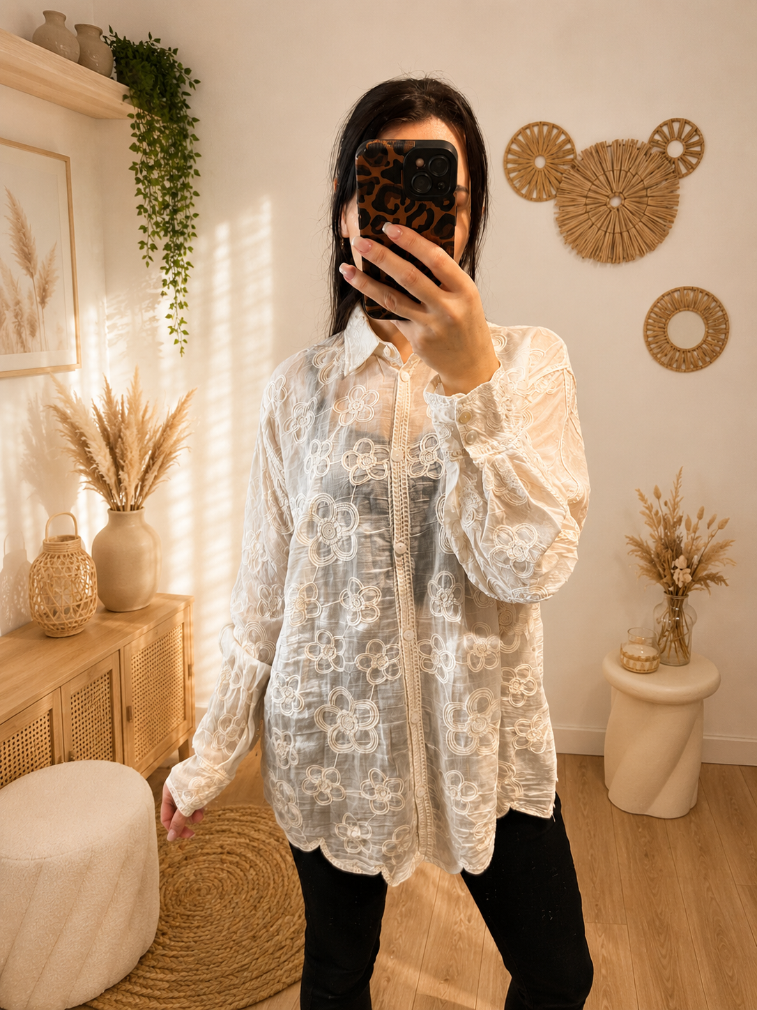 Chemise bohème