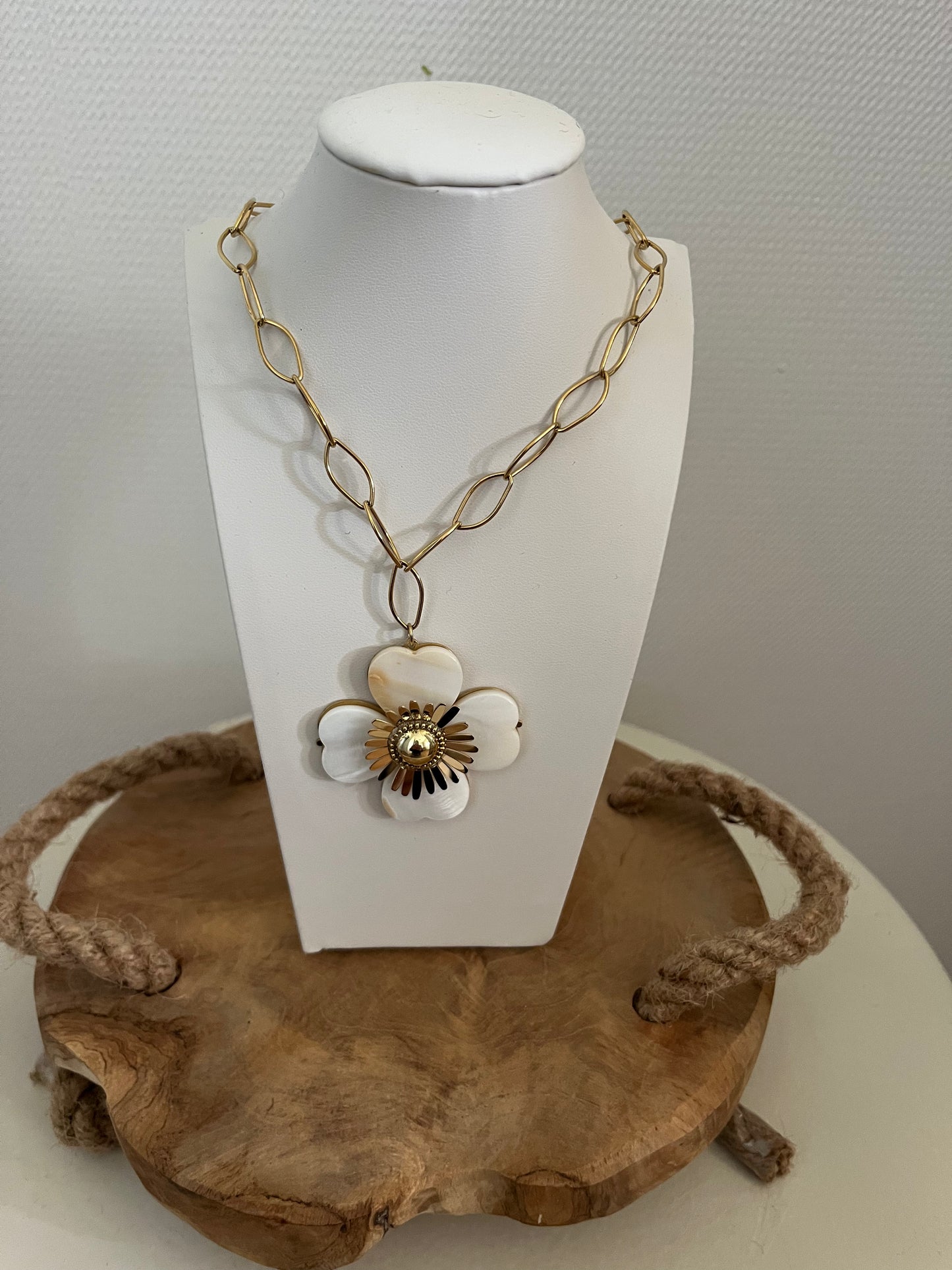 Collier trèfle