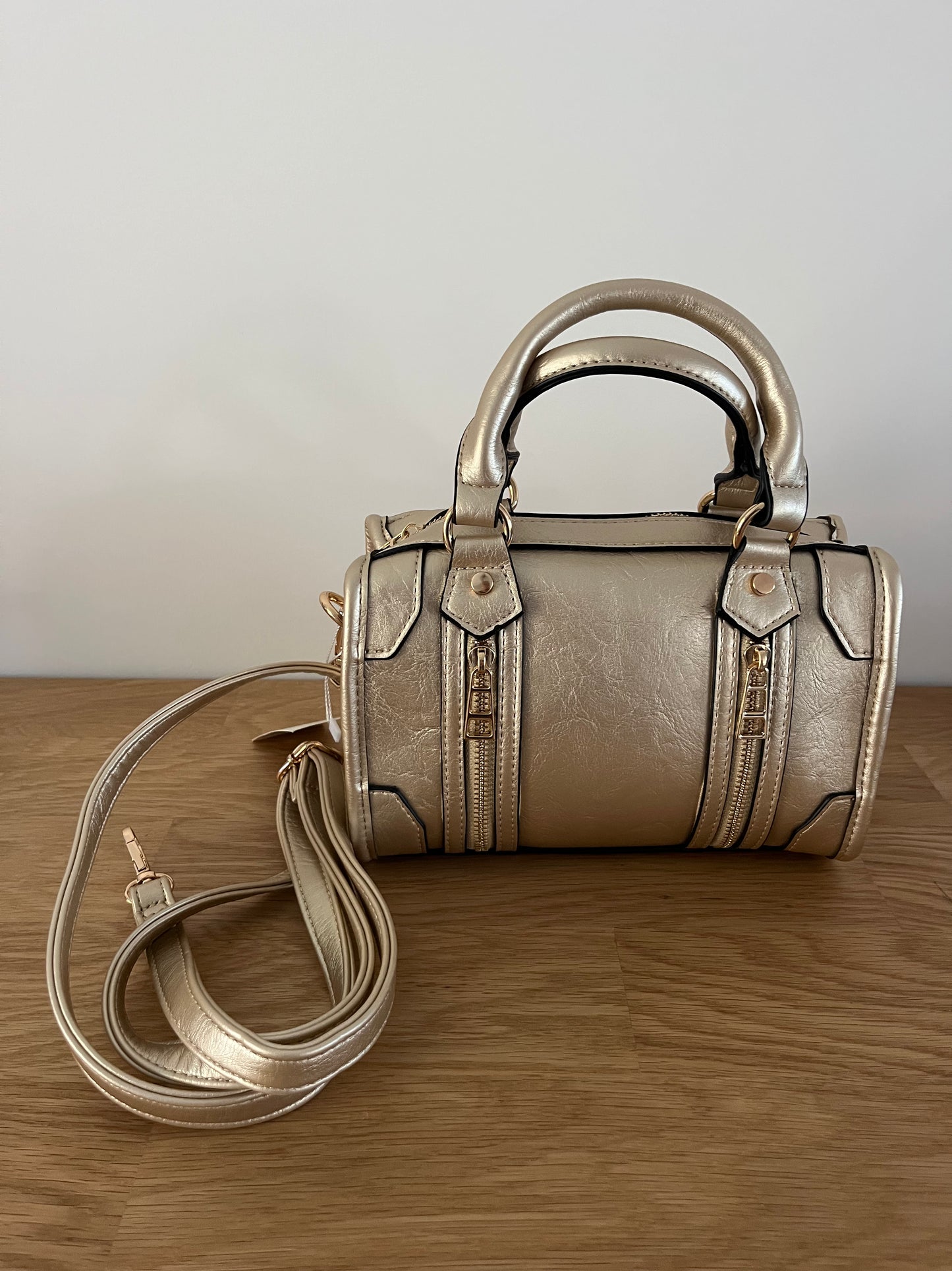 Sac à main doré