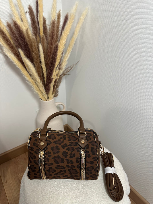 Sac à main léopard