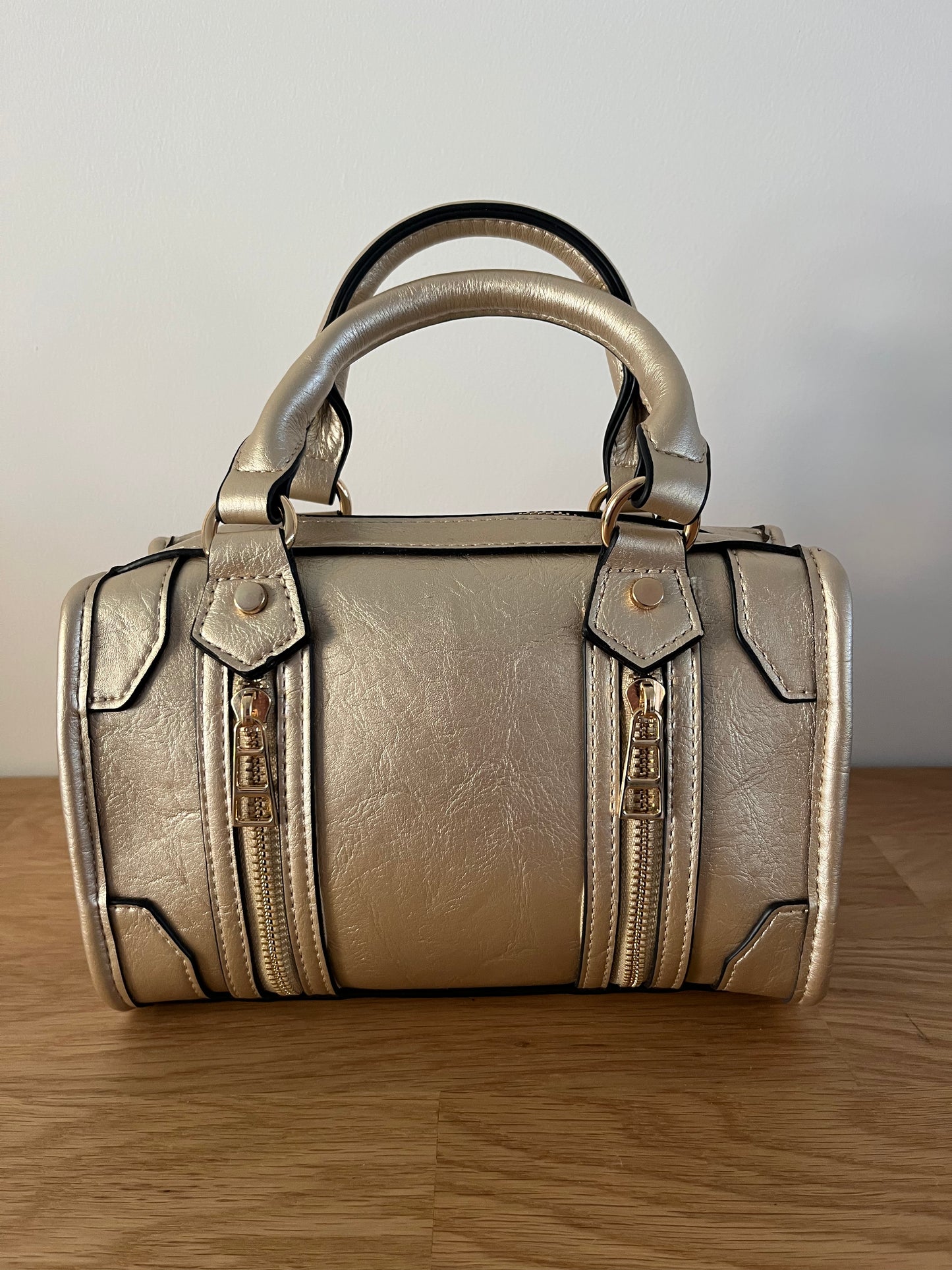 Sac à main doré