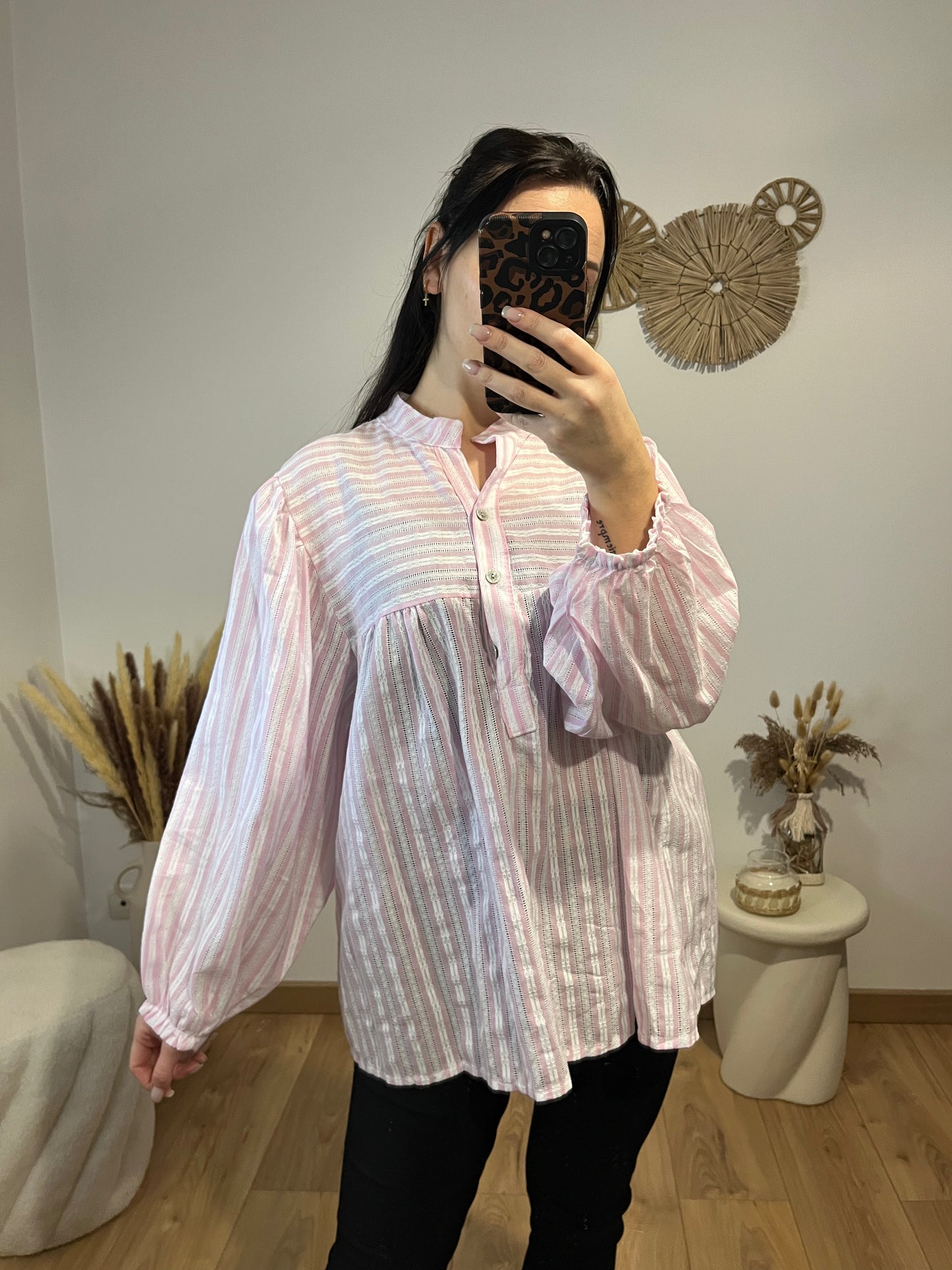 Blouse rose