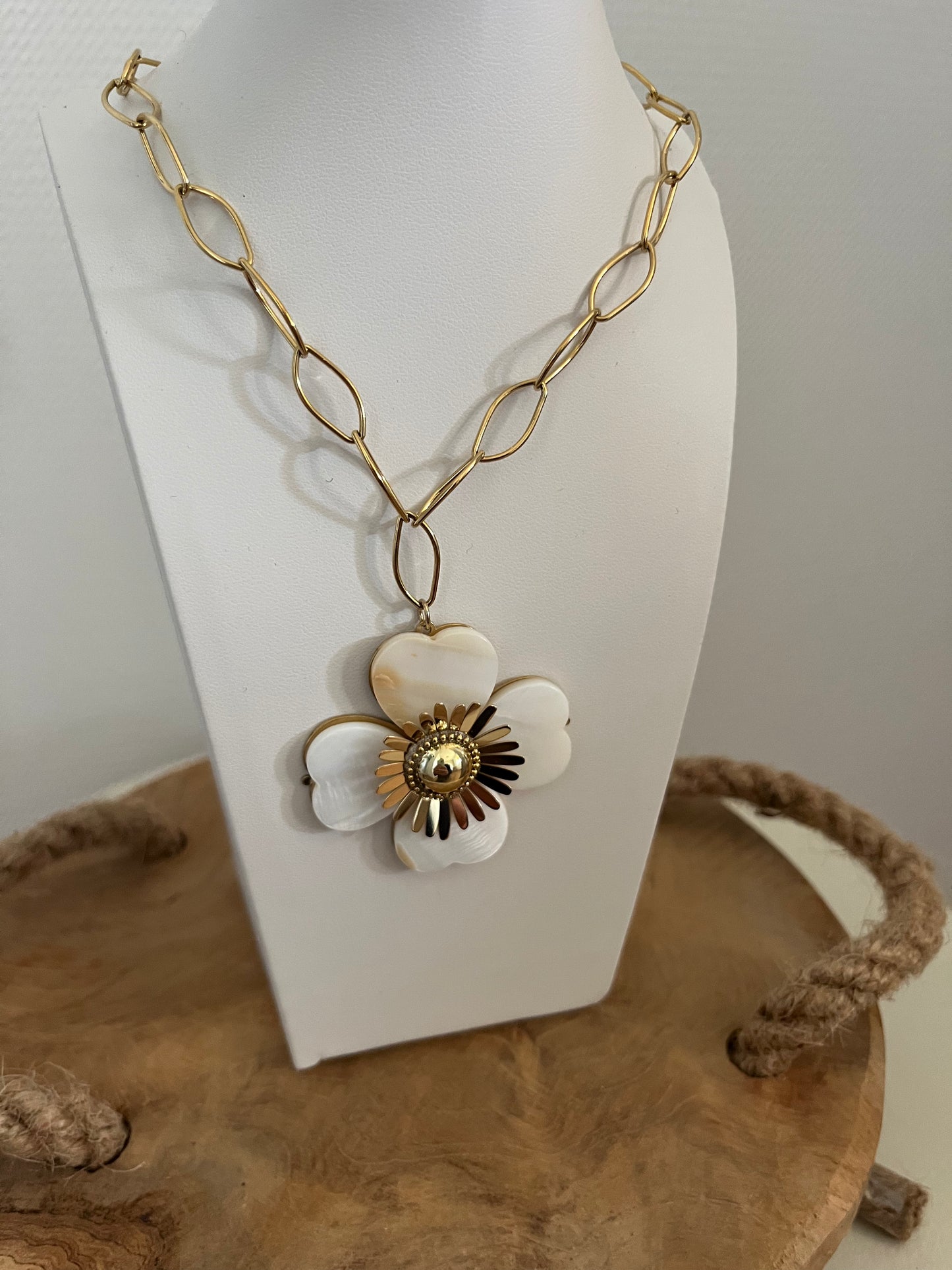 Collier trèfle
