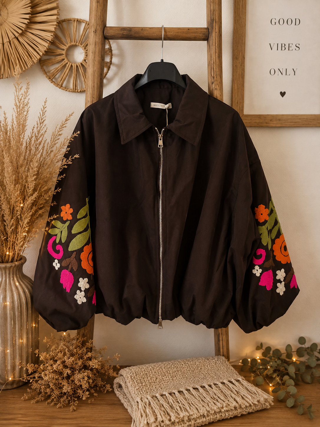 Veste Bombers marron