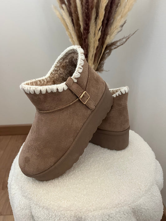 Bottine taupe
