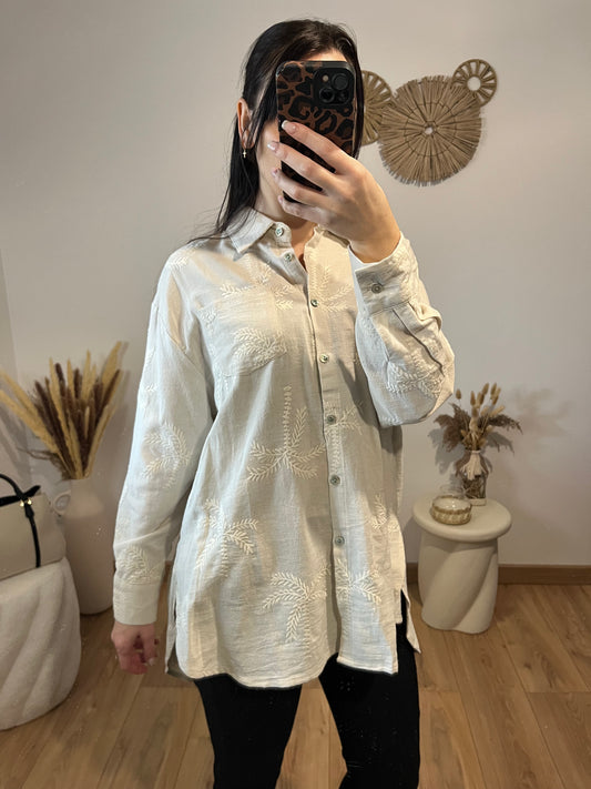 Chemise palmiers