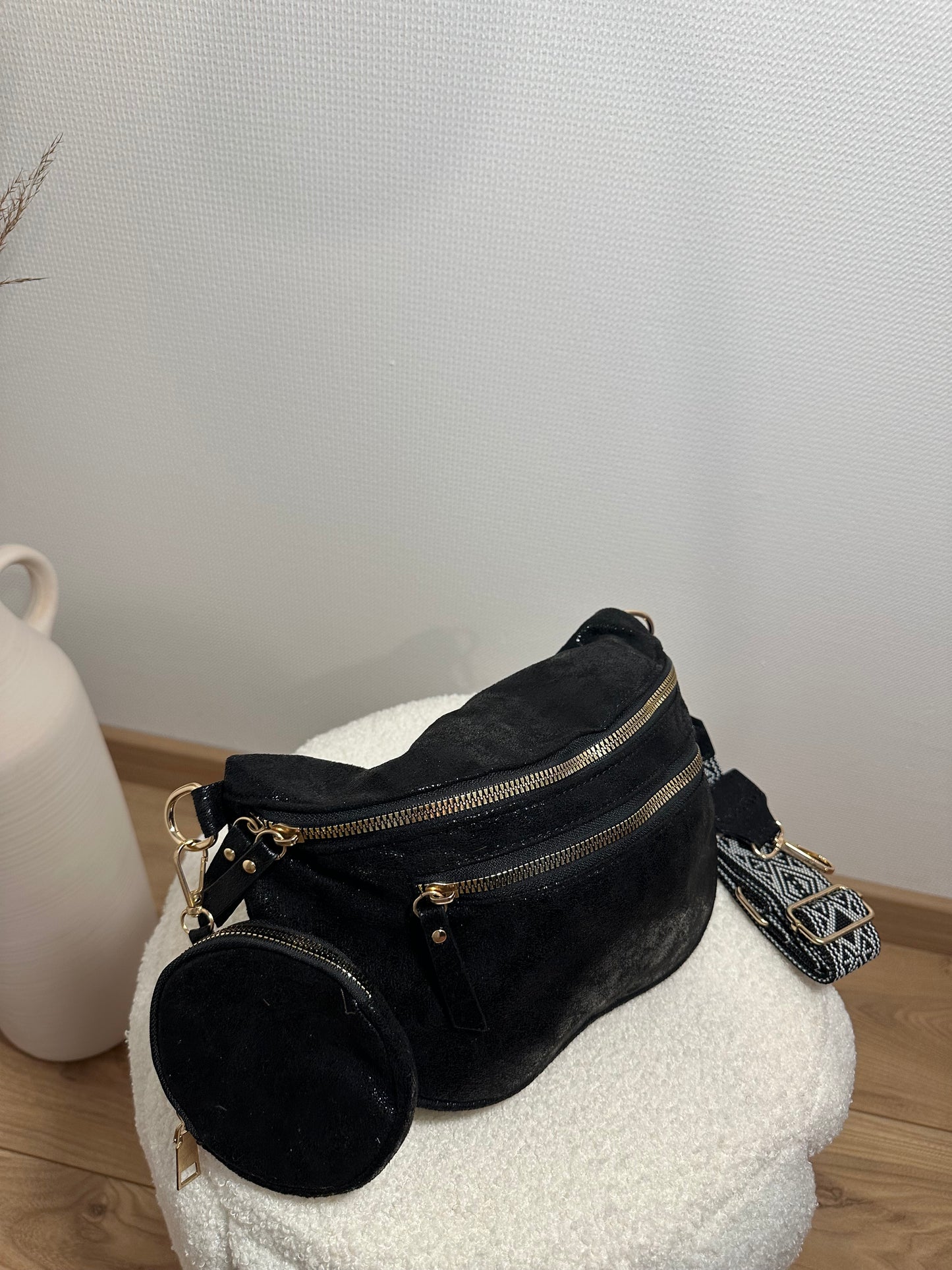 Sac banane noir