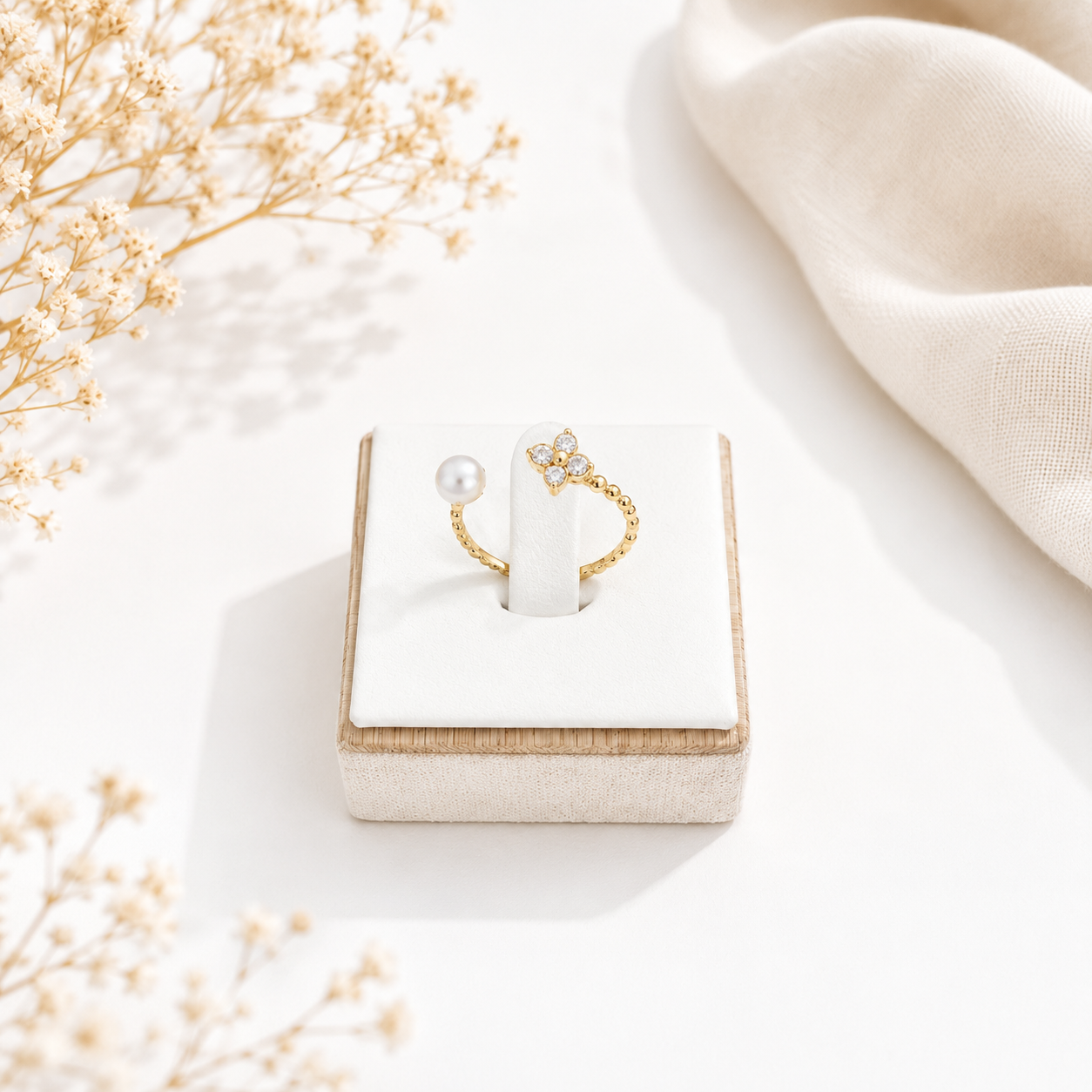 Bague doré