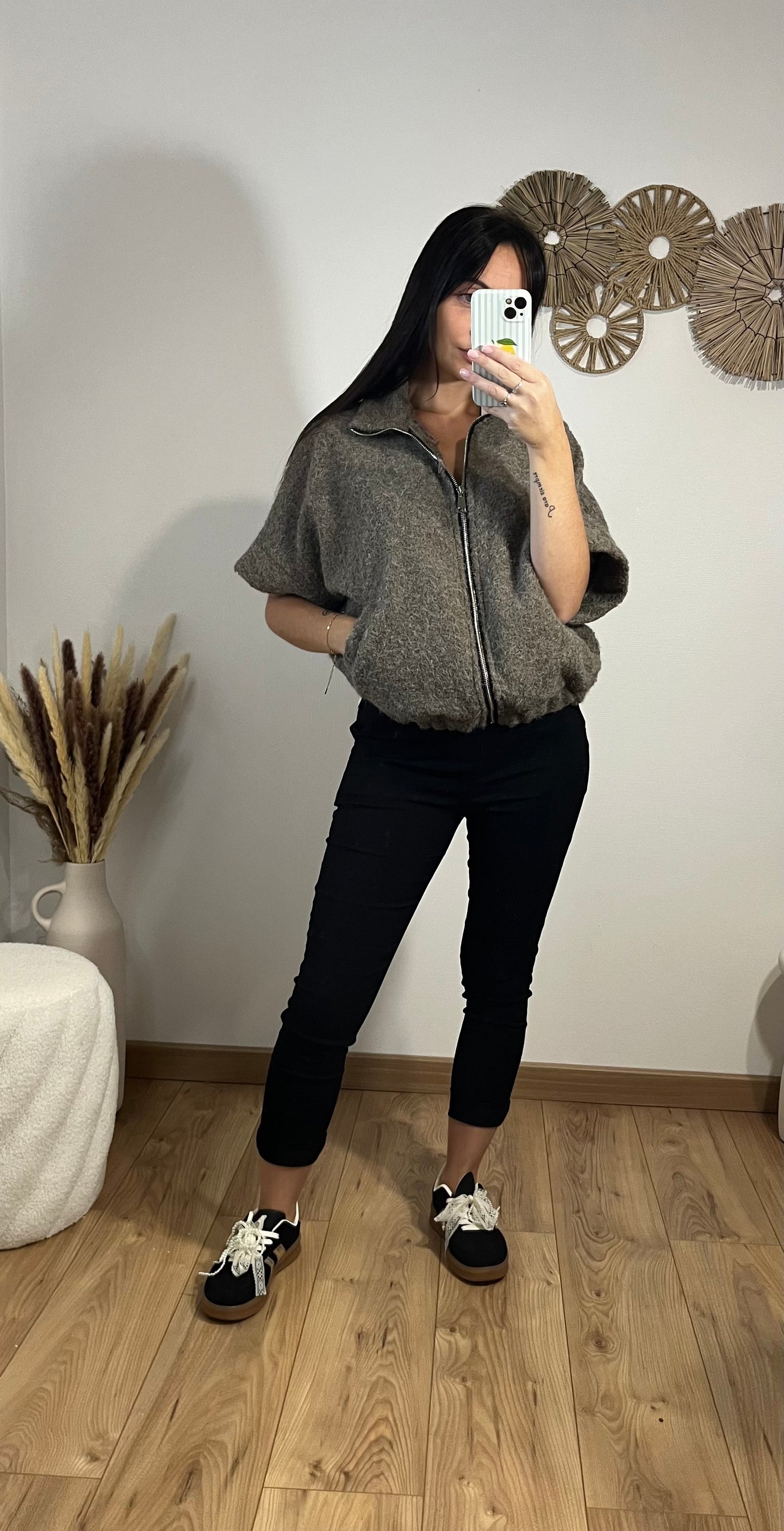 Veste feutrine