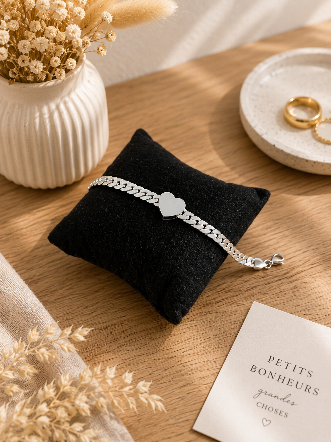 Bracelet cœur