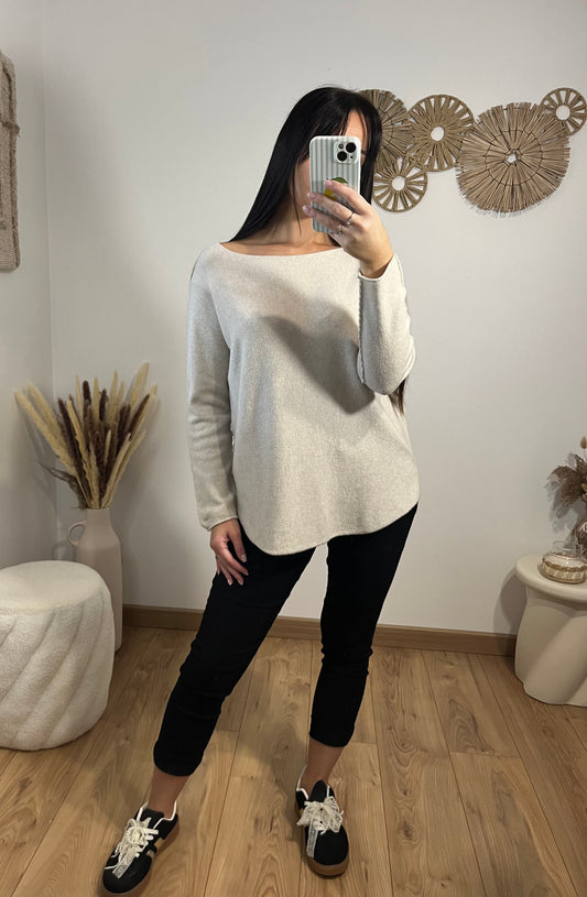Pull beige