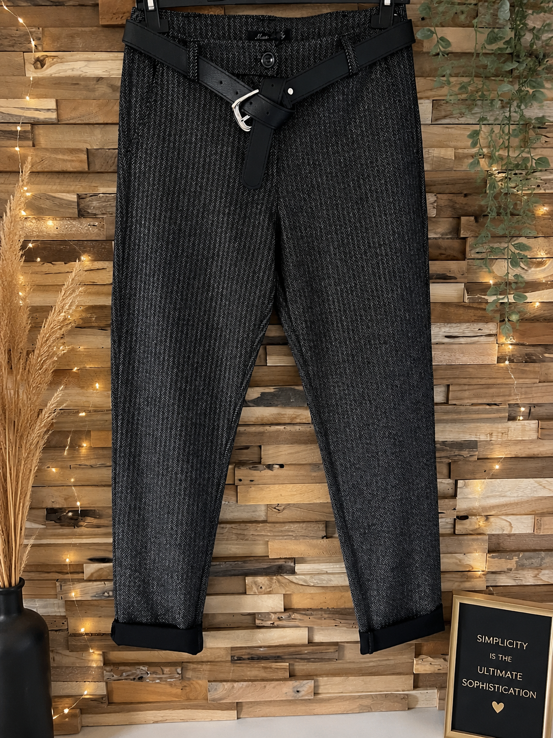 Pantalon pailletée