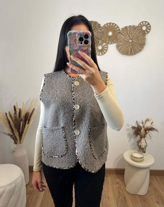 Gilet feutrine sans manches