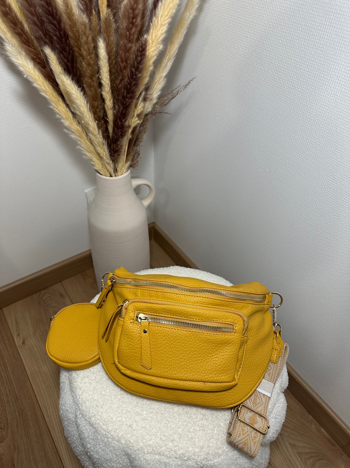 Sac banane jaune