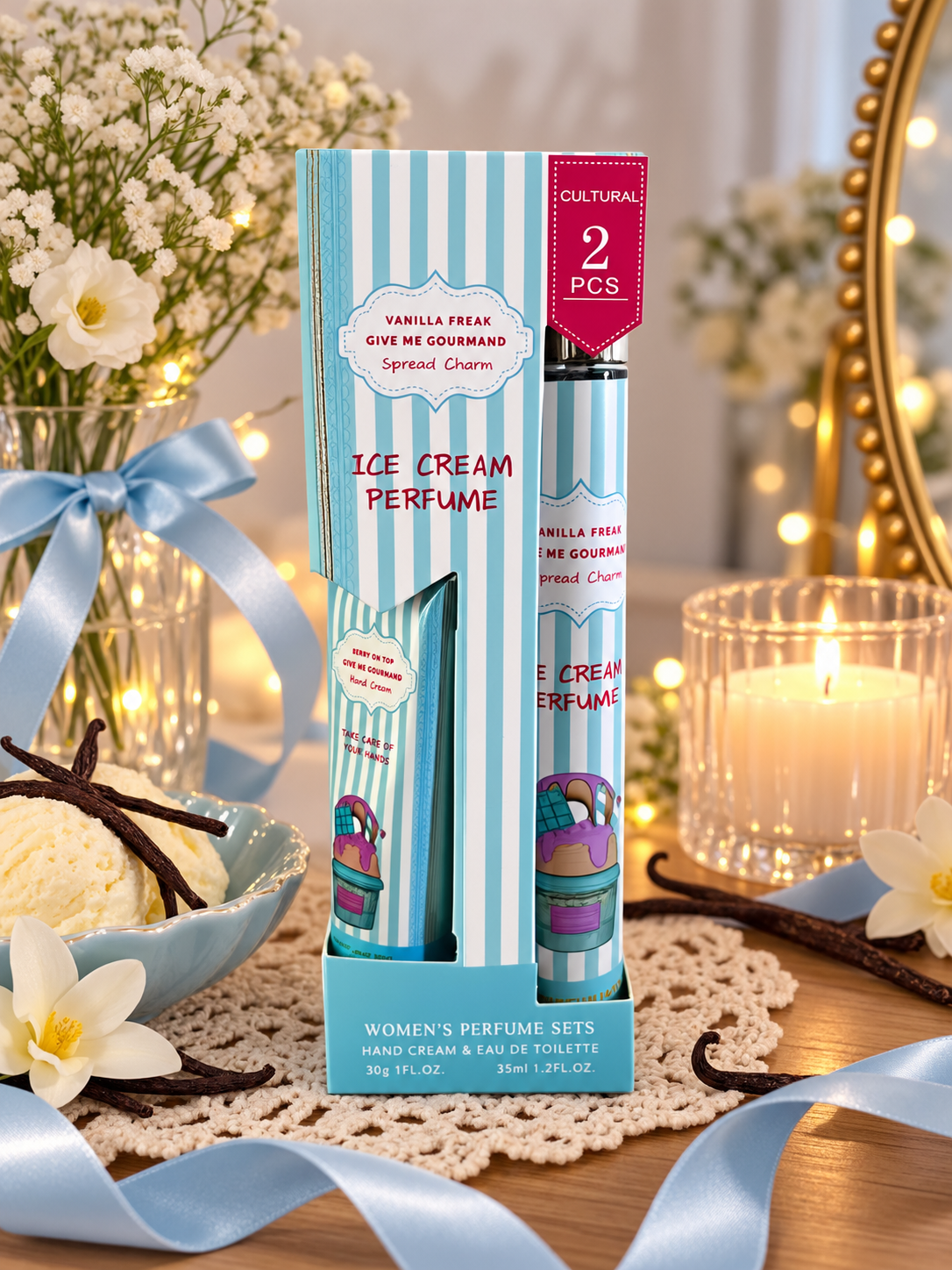 Coffret Parfum Vanille